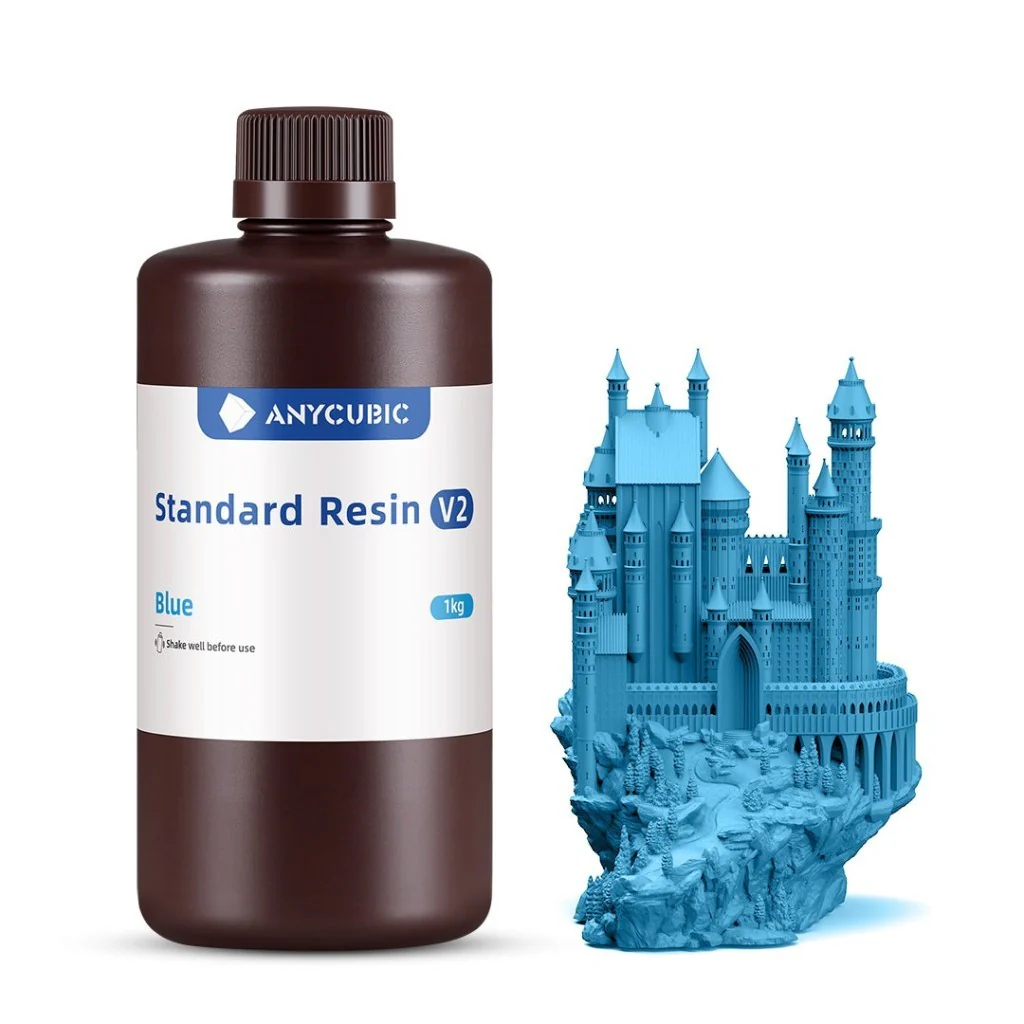 Anycubic SLA UV Reçine (Resin) 1 KG Yeni Seri - Mavi