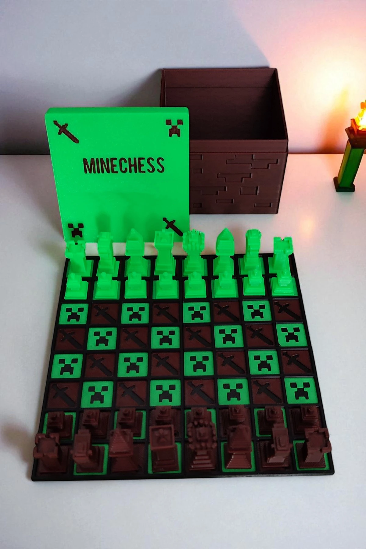 Minepixel Mini Satranç Seti