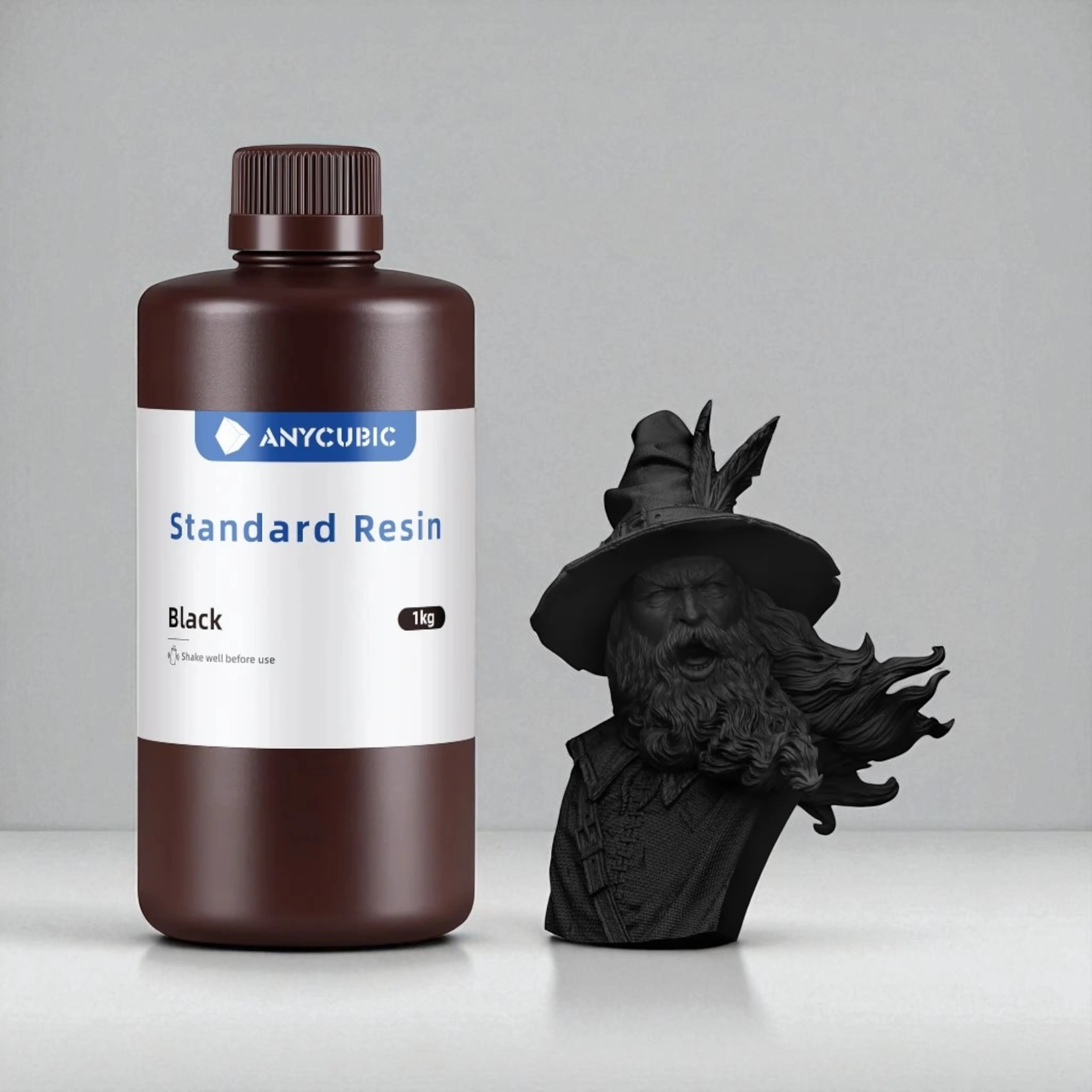 Anycubic SLA UV Reçine 1 KG Yeni Seri - Siyah