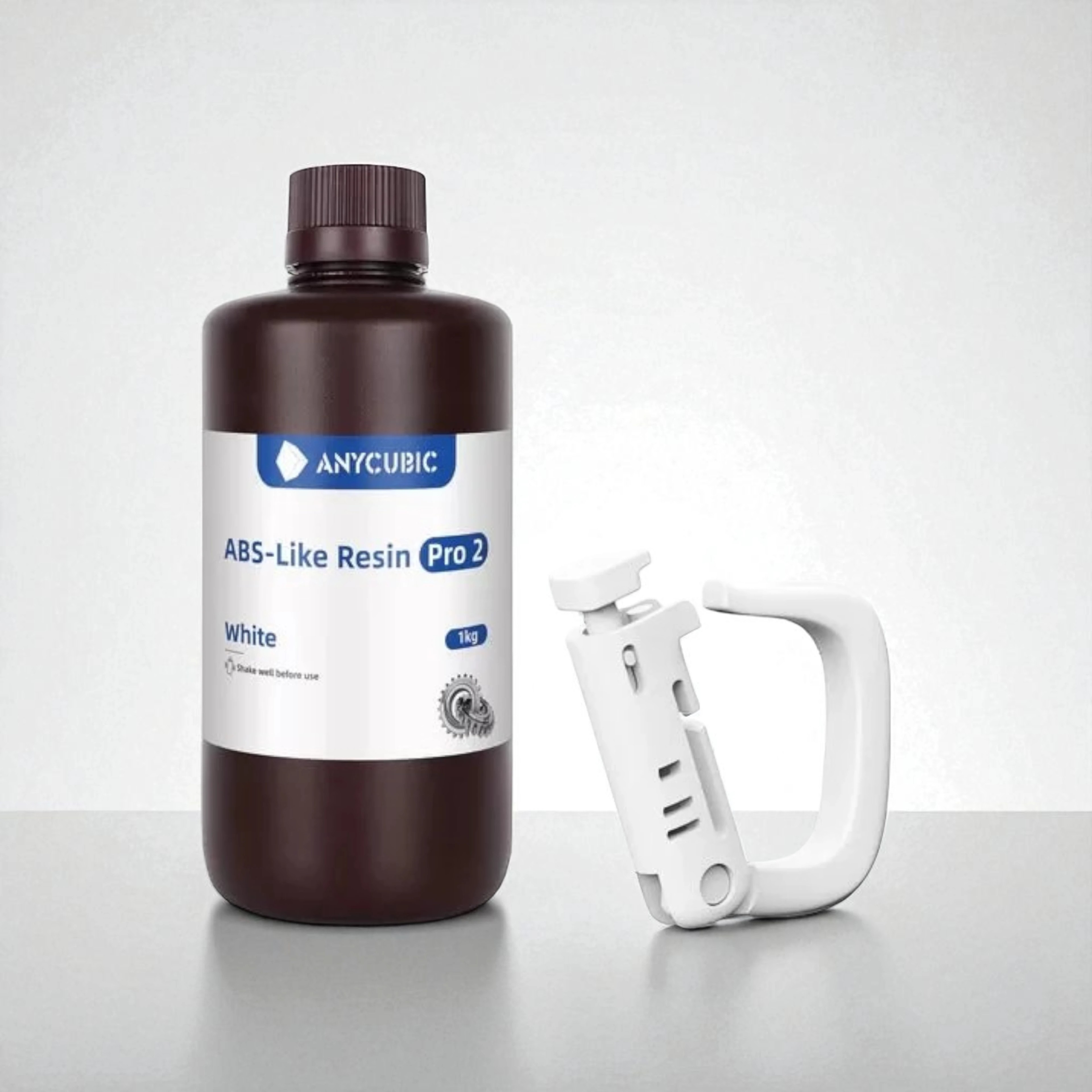 Anycubic ABS Like Pro 2 Reçine 1 KG (Yeni Seri) - Beyaz