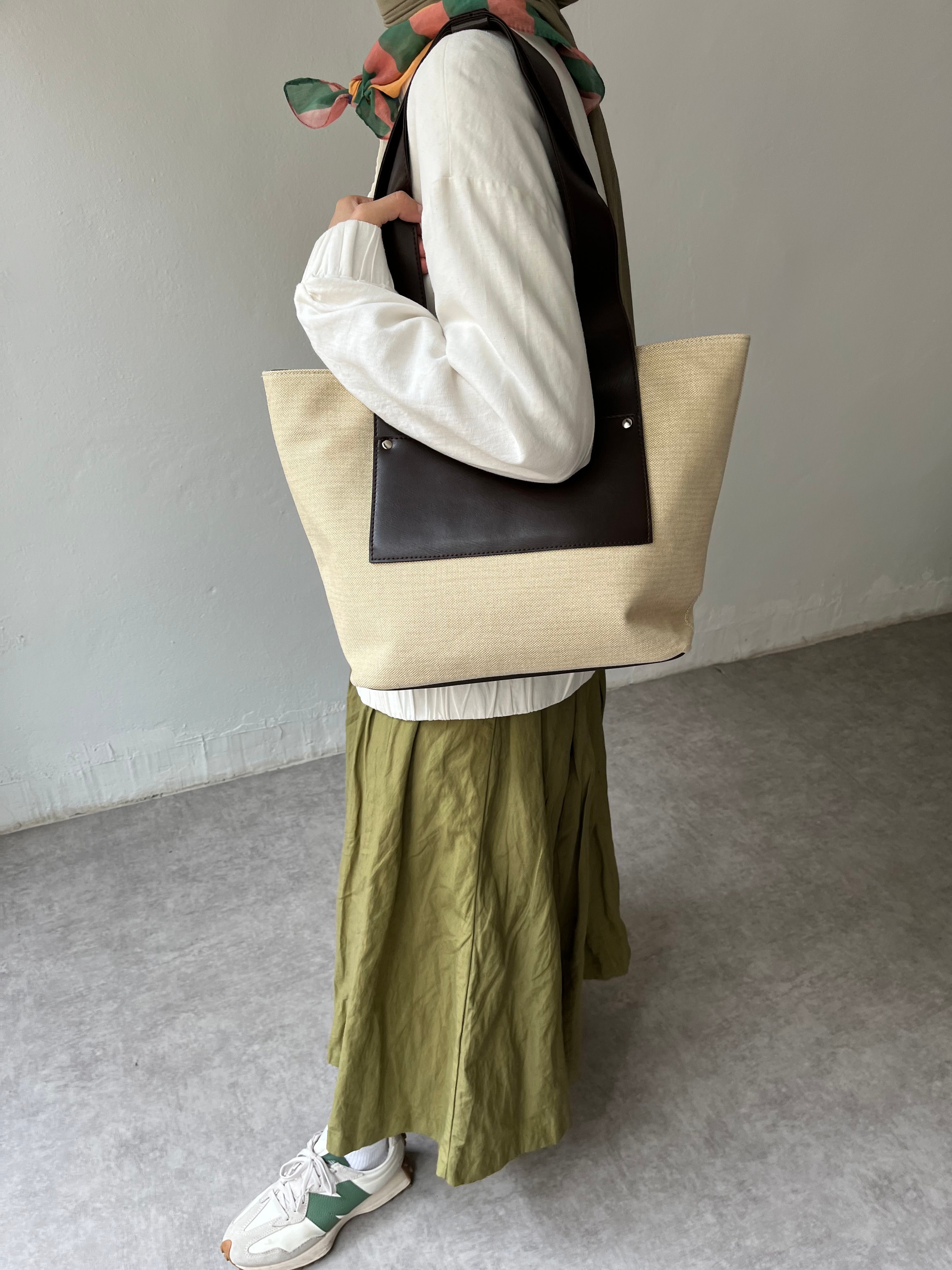 Tofu Bag Büyük Canvas Çanta