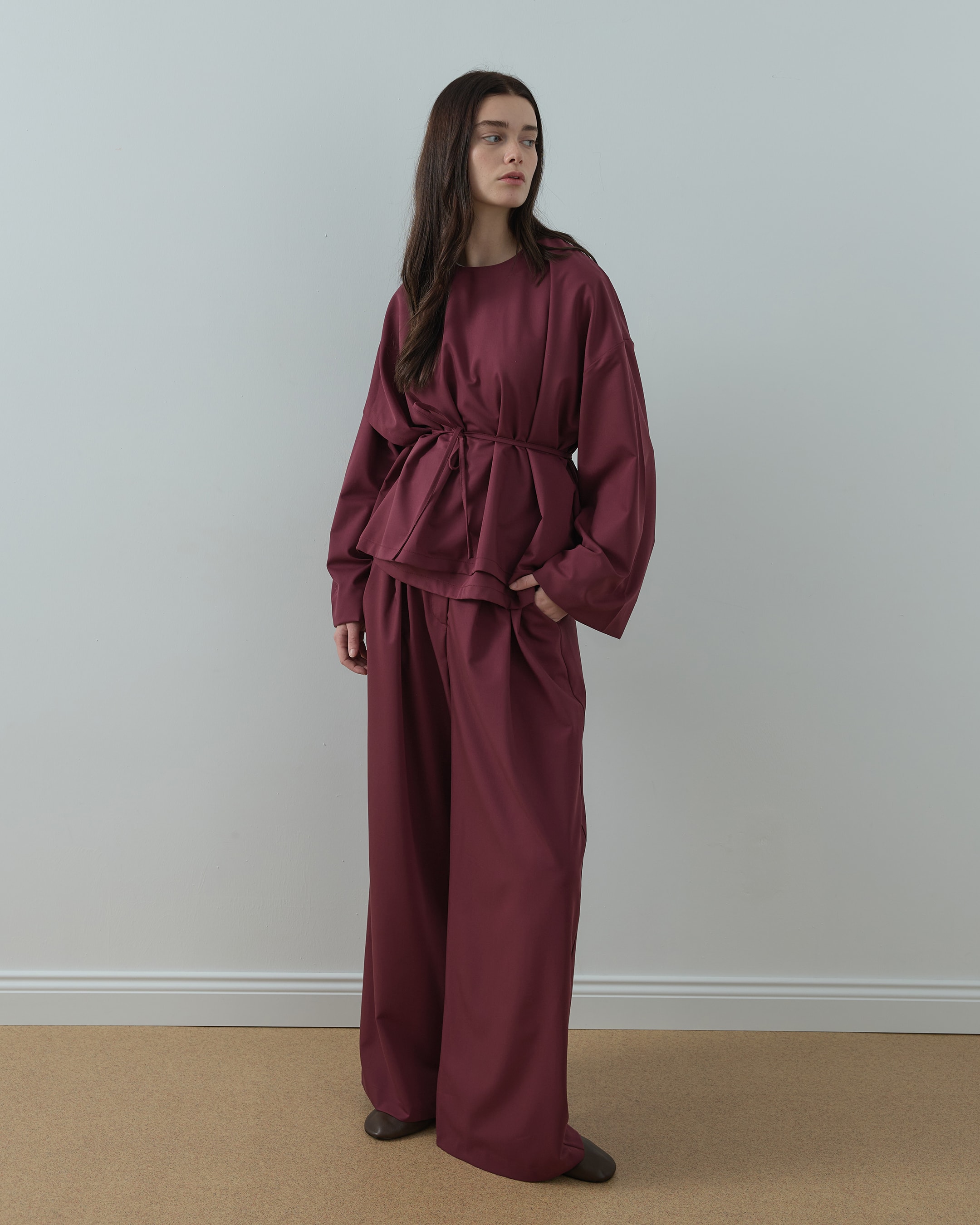 Noya Bluz - Soft Bordo