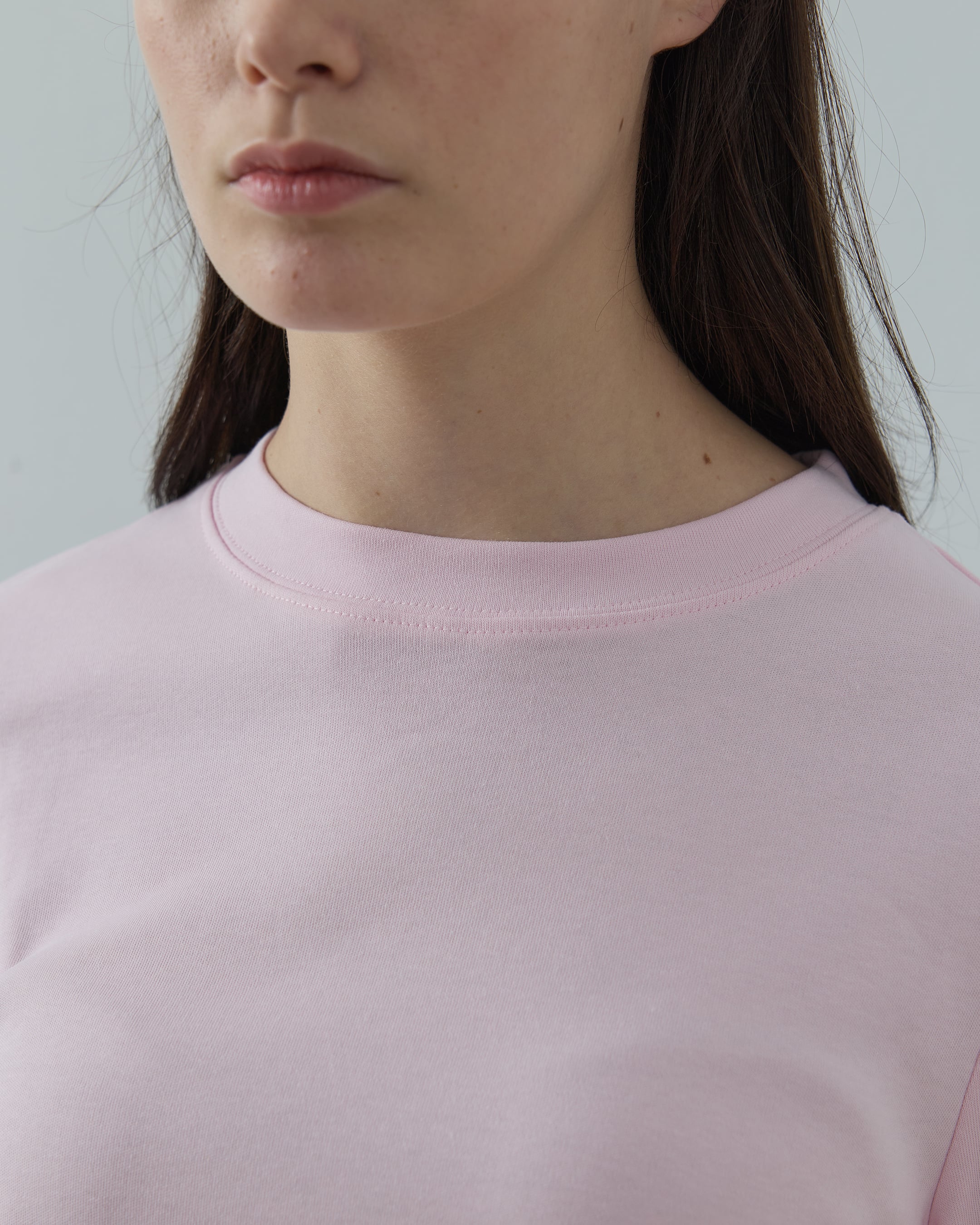 Elen Uzun Kol Tişört - Pembe
