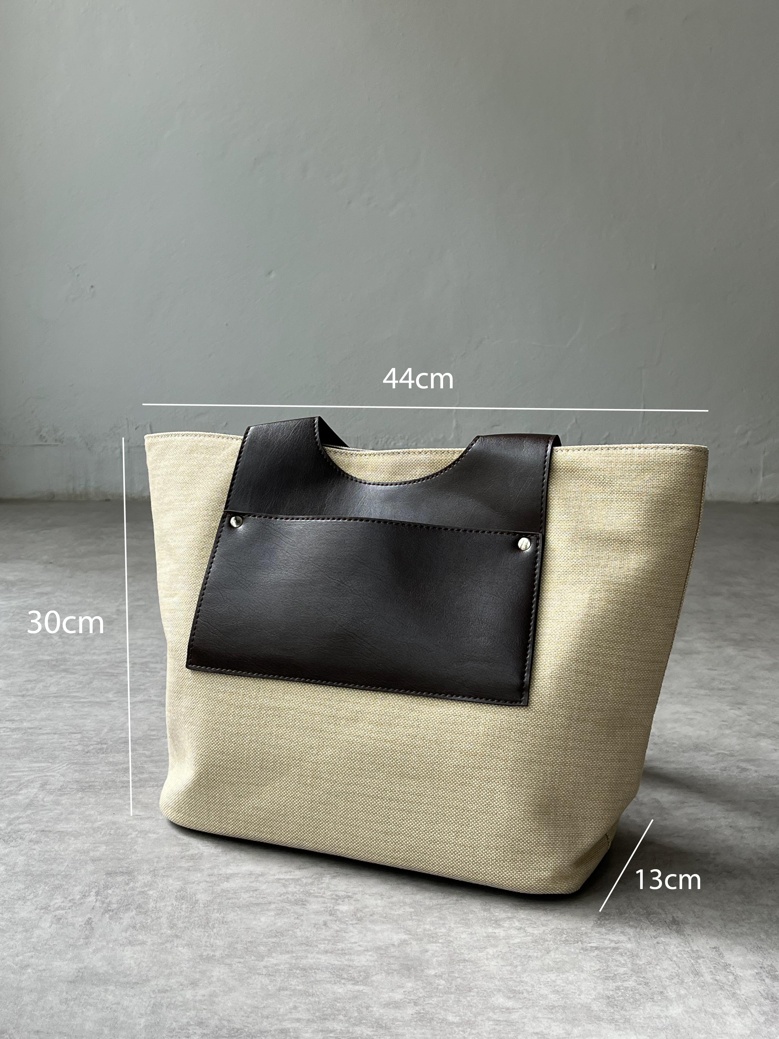 Tofu Bag Büyük Canvas Çanta