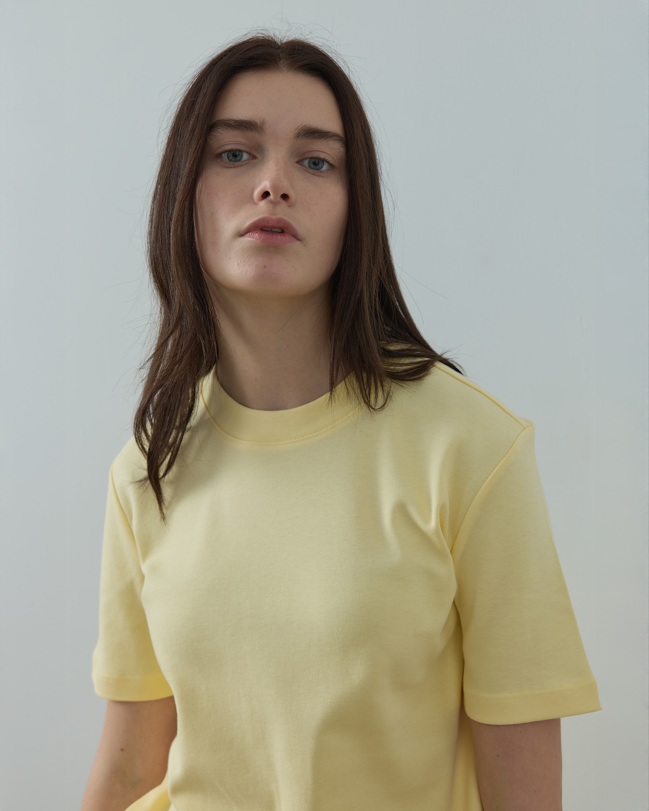 Mera Kısa Kol Tişört - Sarı