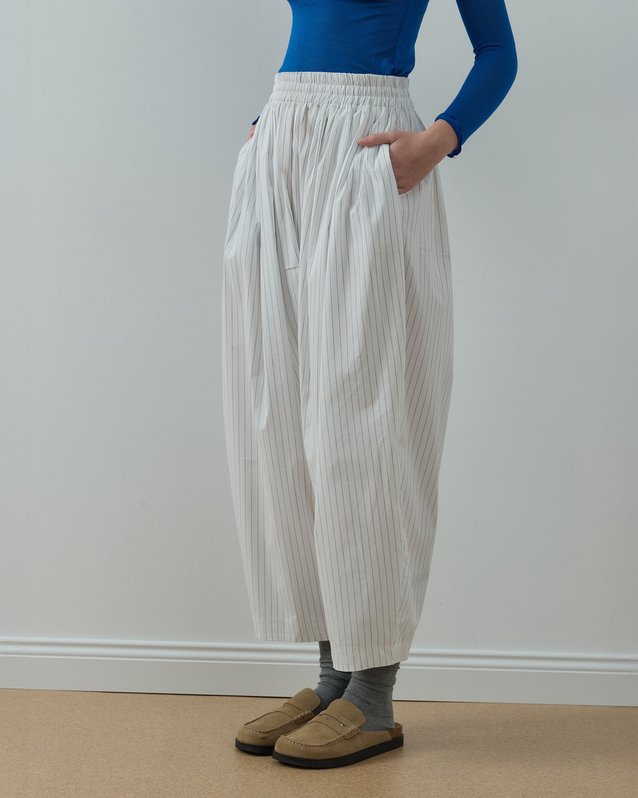 Auri Pantolon - Beyaz