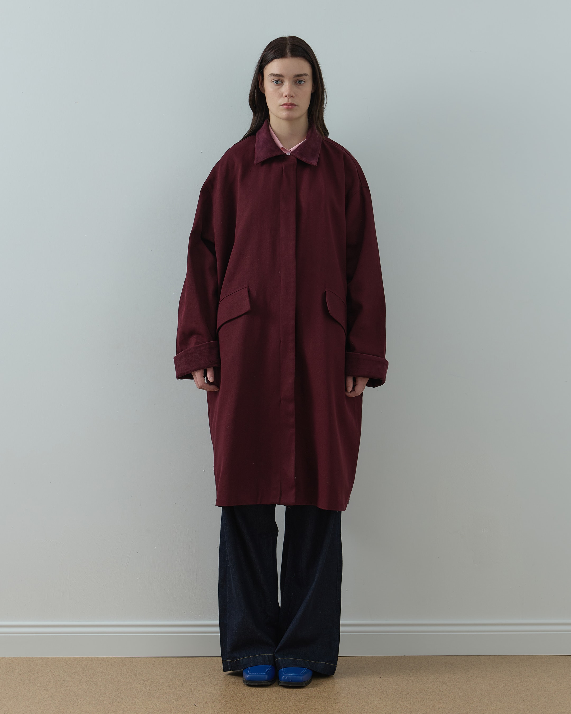 Over Trençkot - Bordo