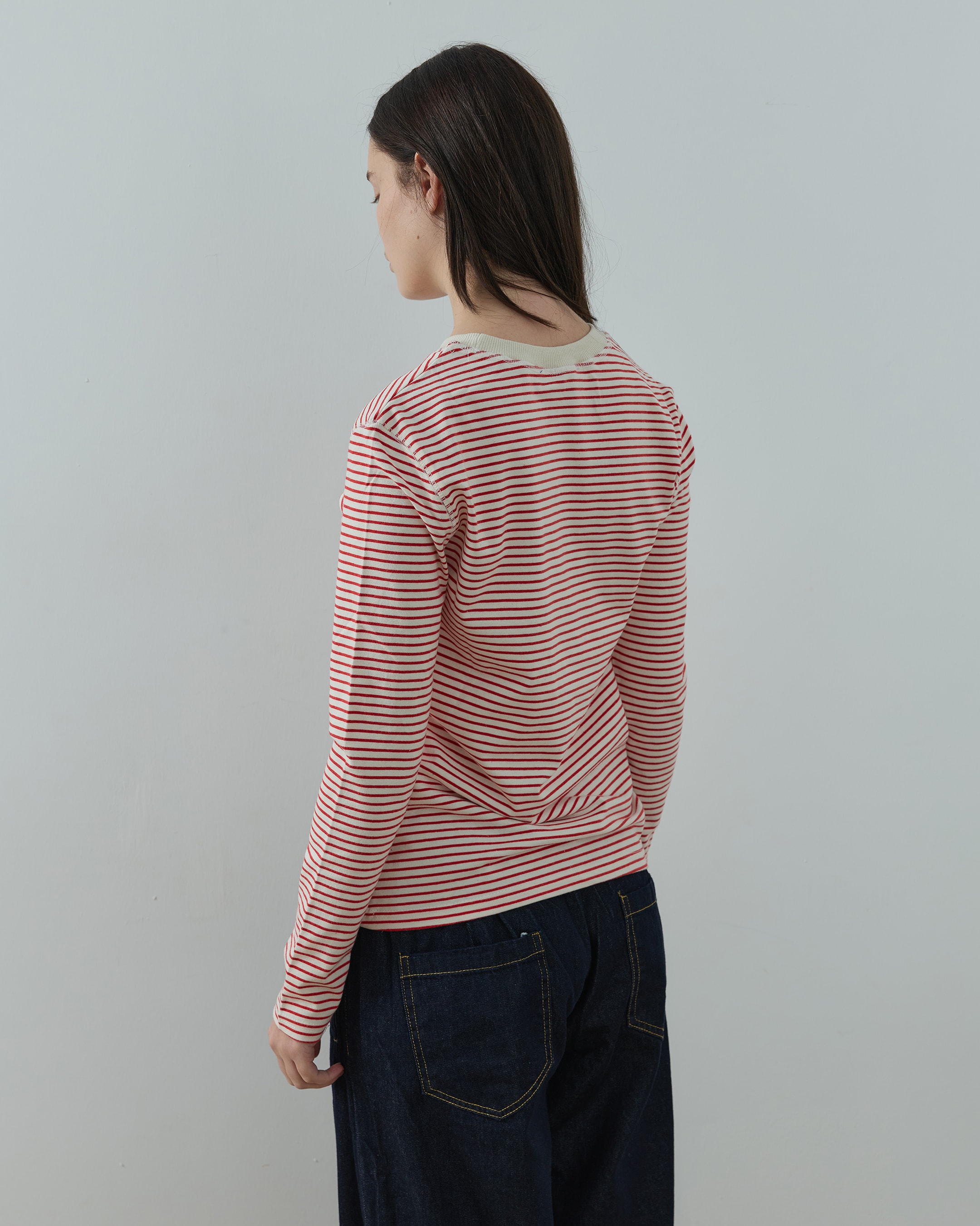 Line Uzun Kol Çizgili Tişört