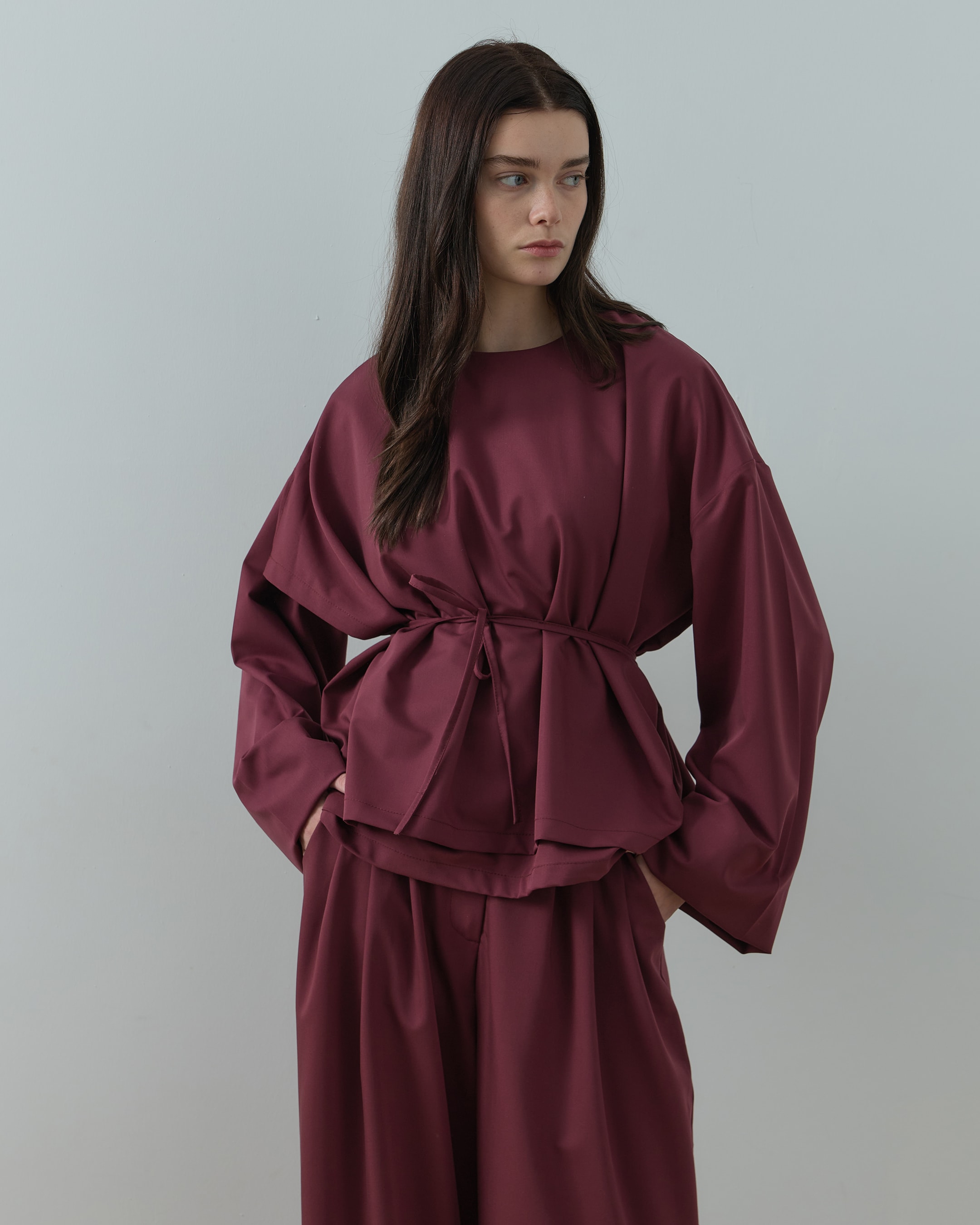 Noya Bluz - Soft Bordo