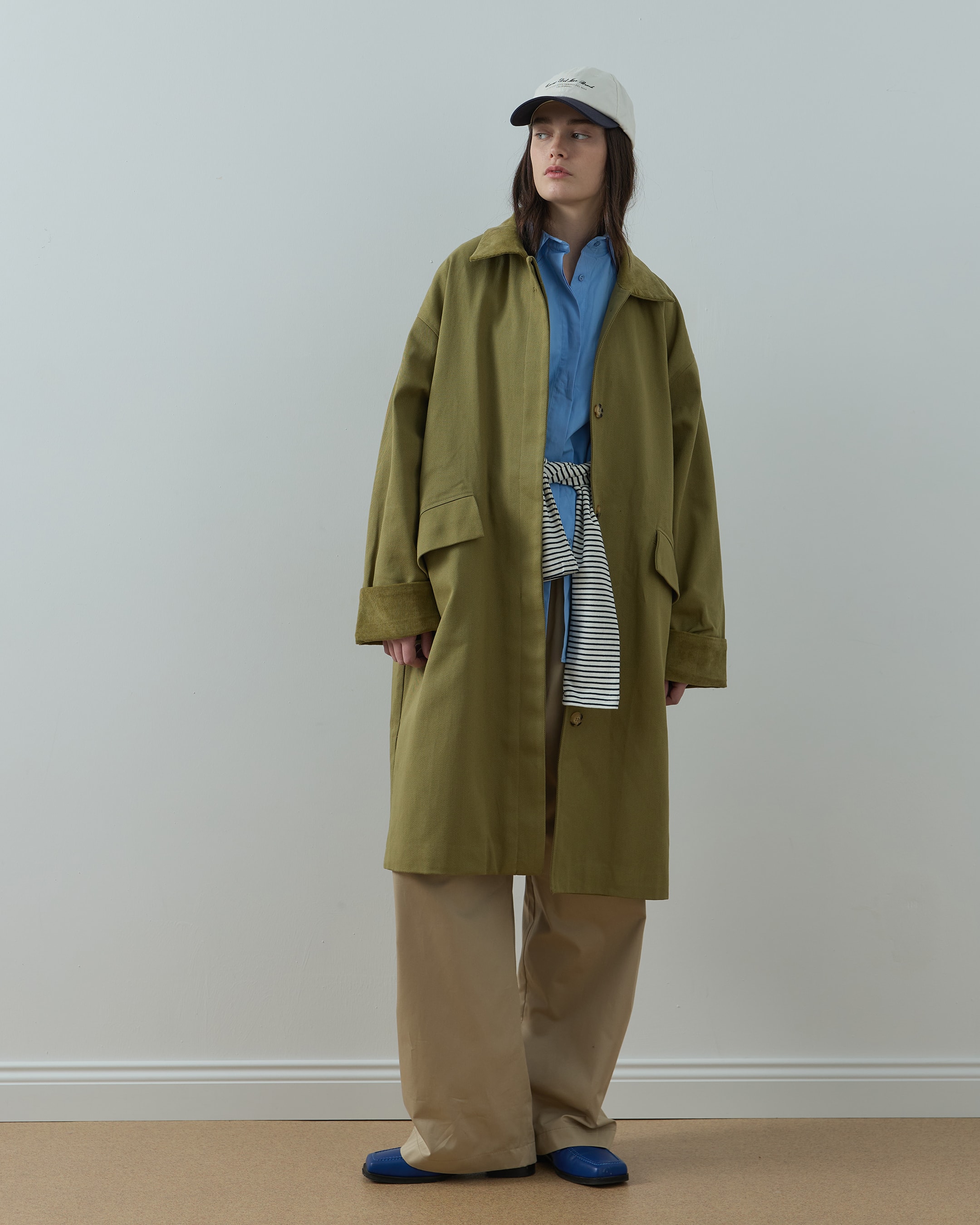 Over Trençkot - Yağ Yeşili