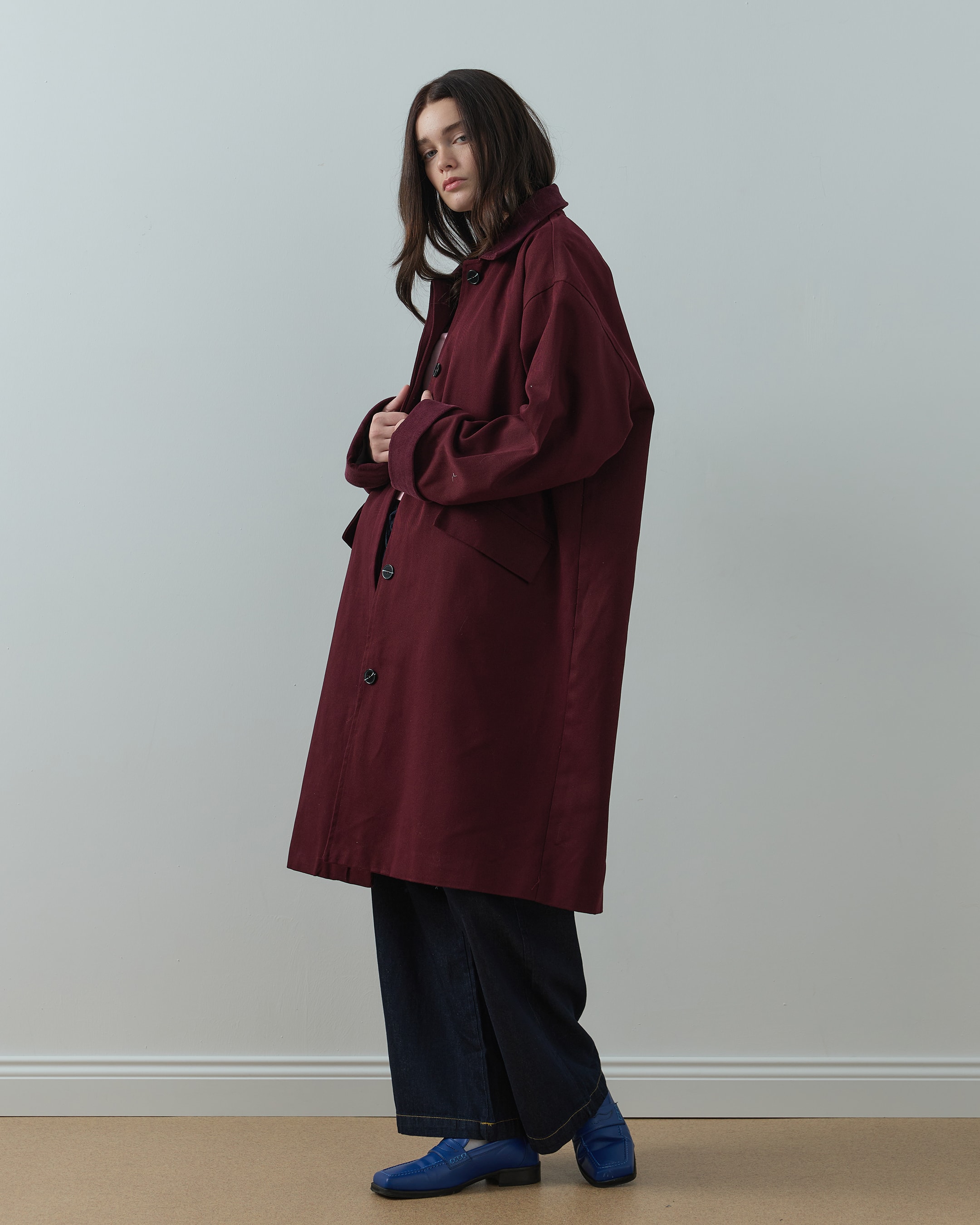 Over Trençkot - Bordo