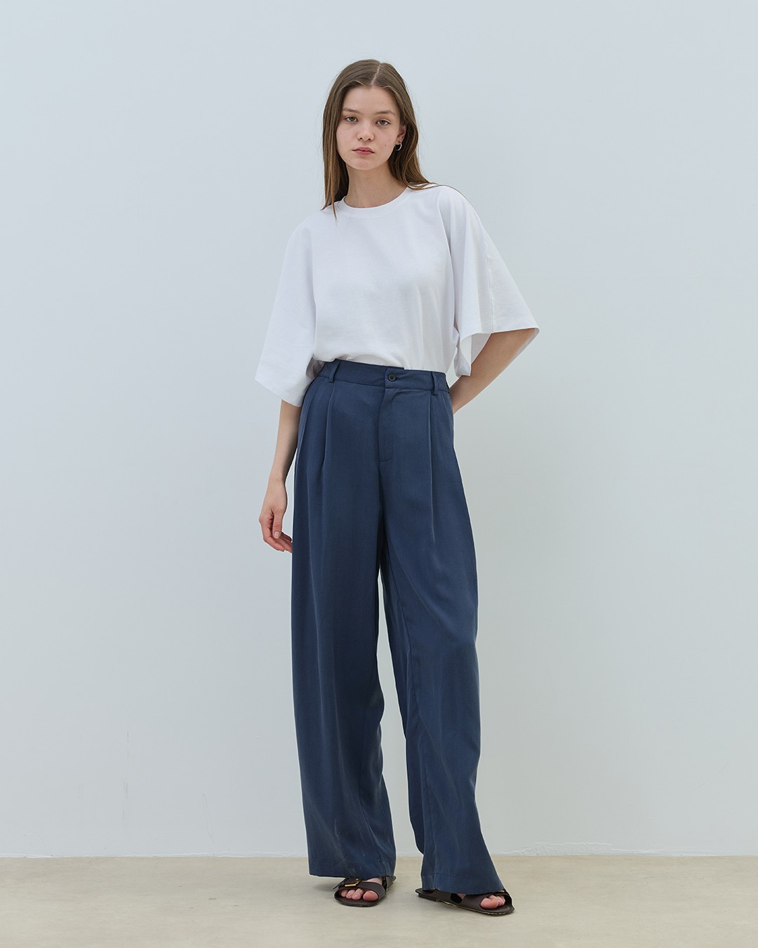 Petra Tencel Pantolon - Lacivert