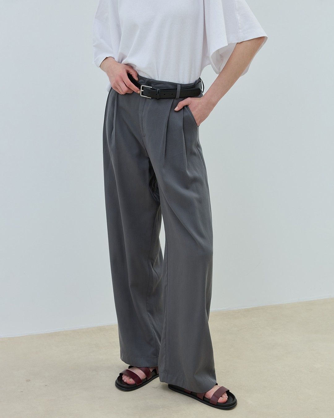 Petra Tencel Pantolon - Antrasit