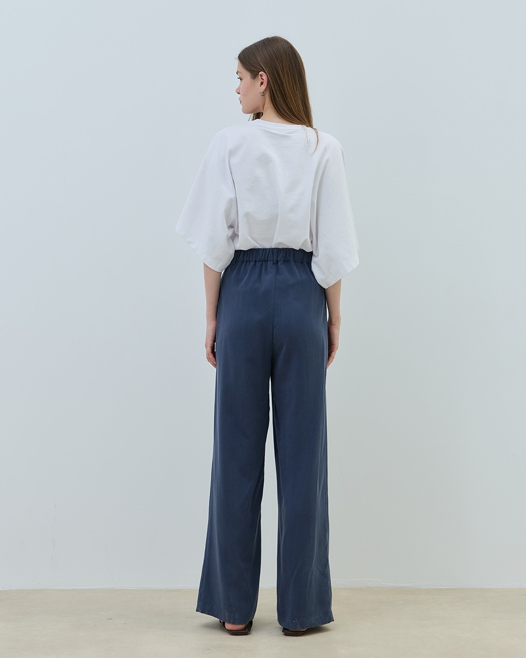 Petra Tencel Pantolon - Lacivert