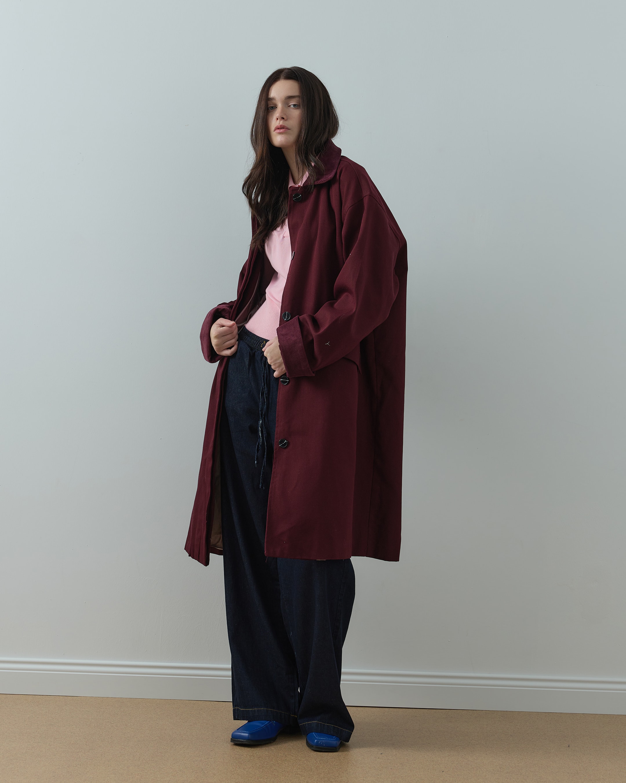 Over Trençkot - Bordo