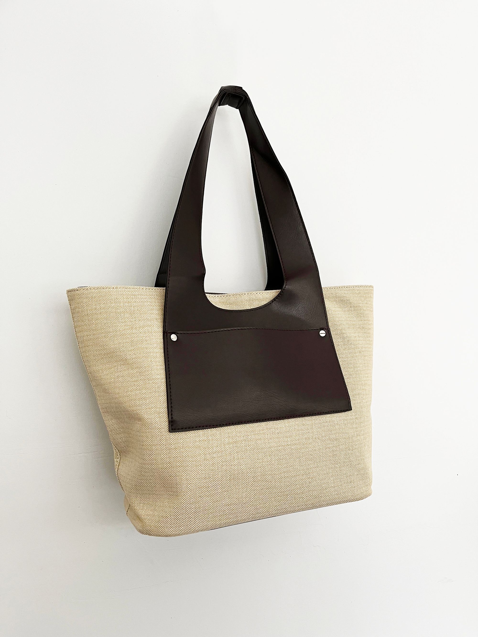 Tofu Bag Büyük Canvas Çanta