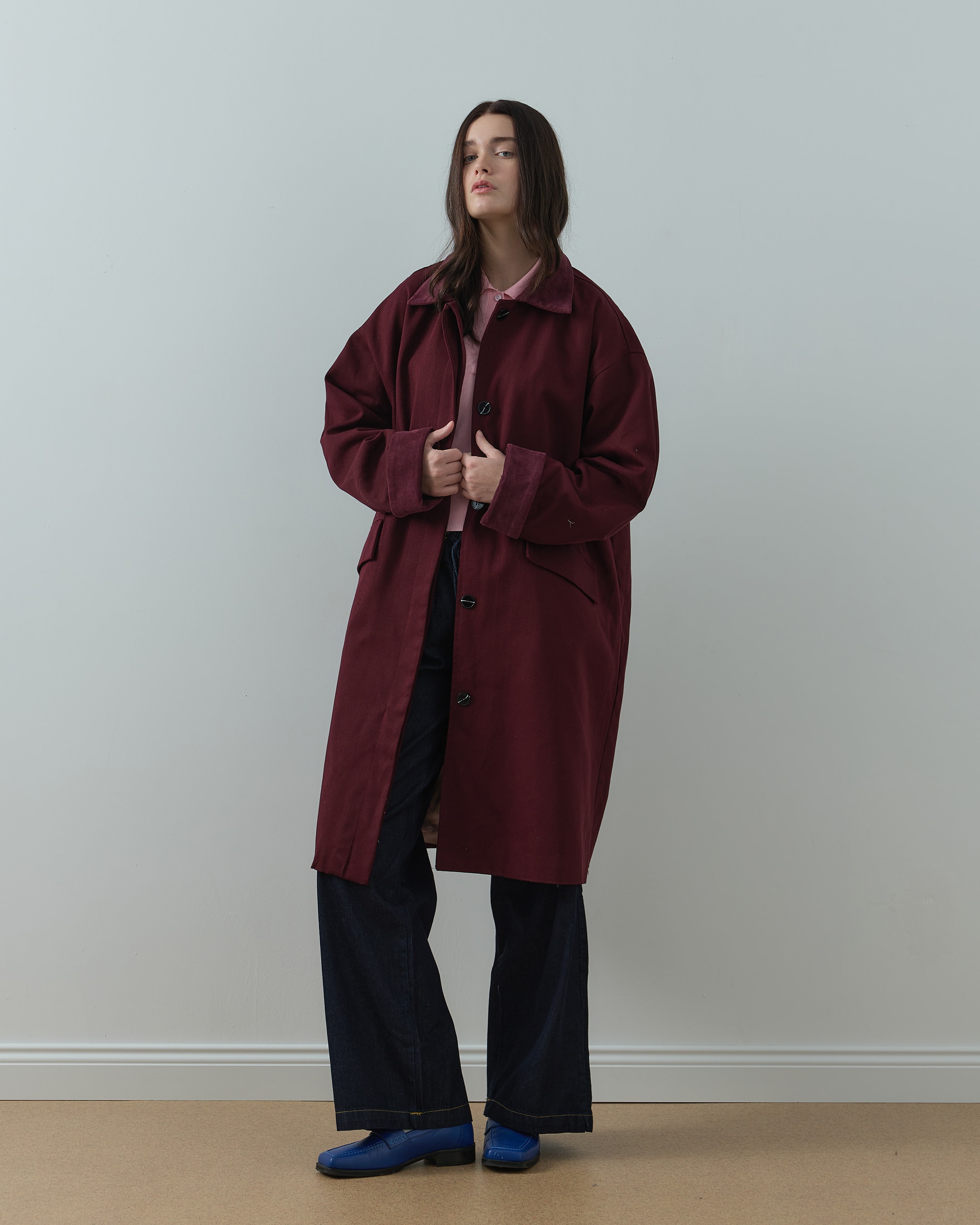 Over Trençkot - Bordo