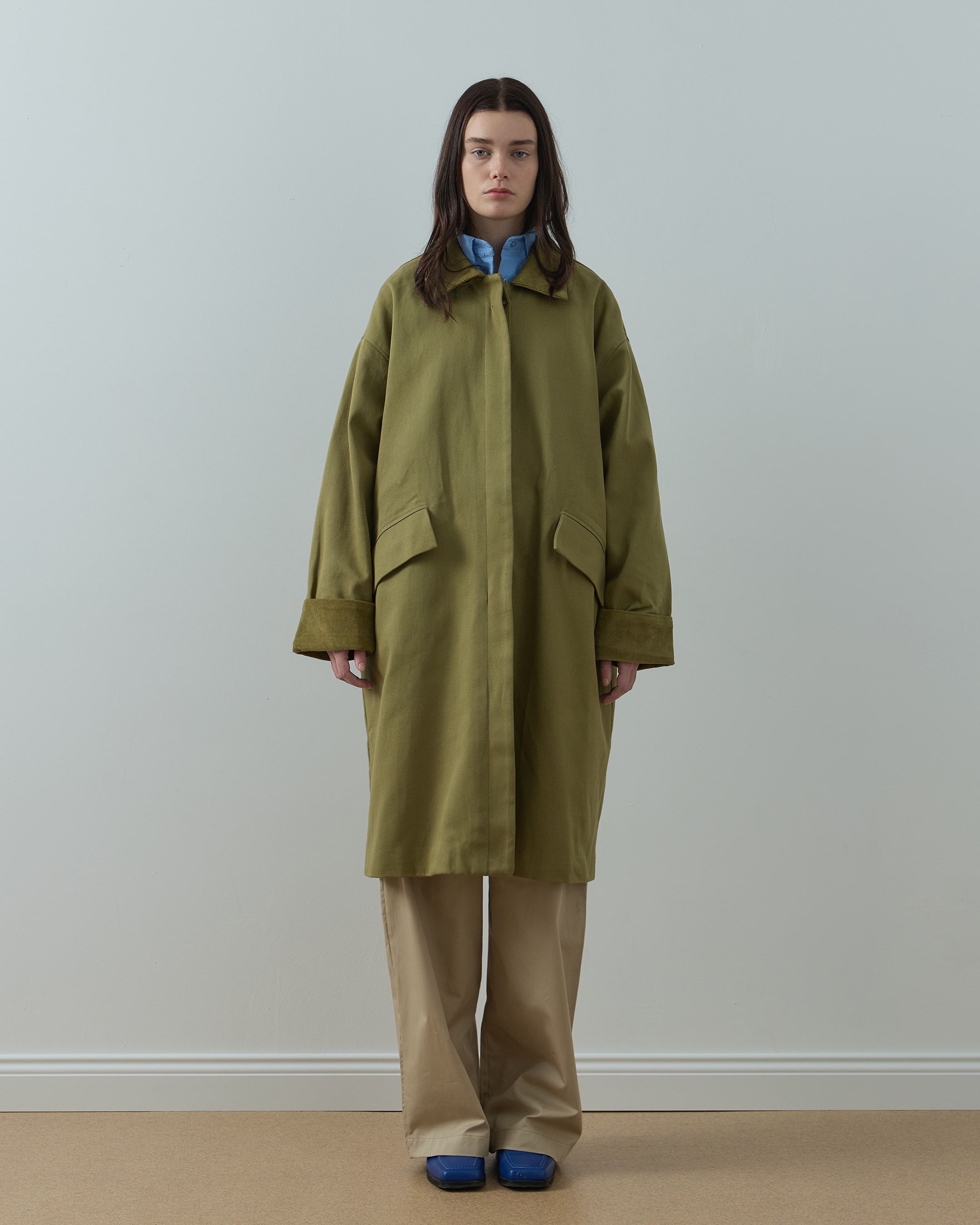 Over Trençkot - Yağ Yeşili