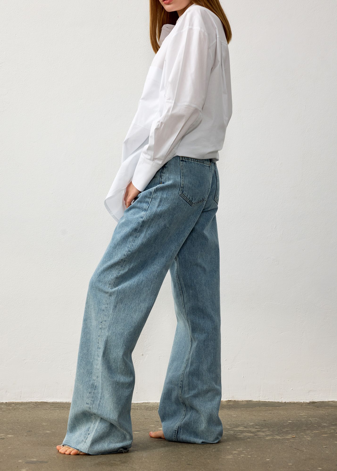 Lungo Wide Leg Denim