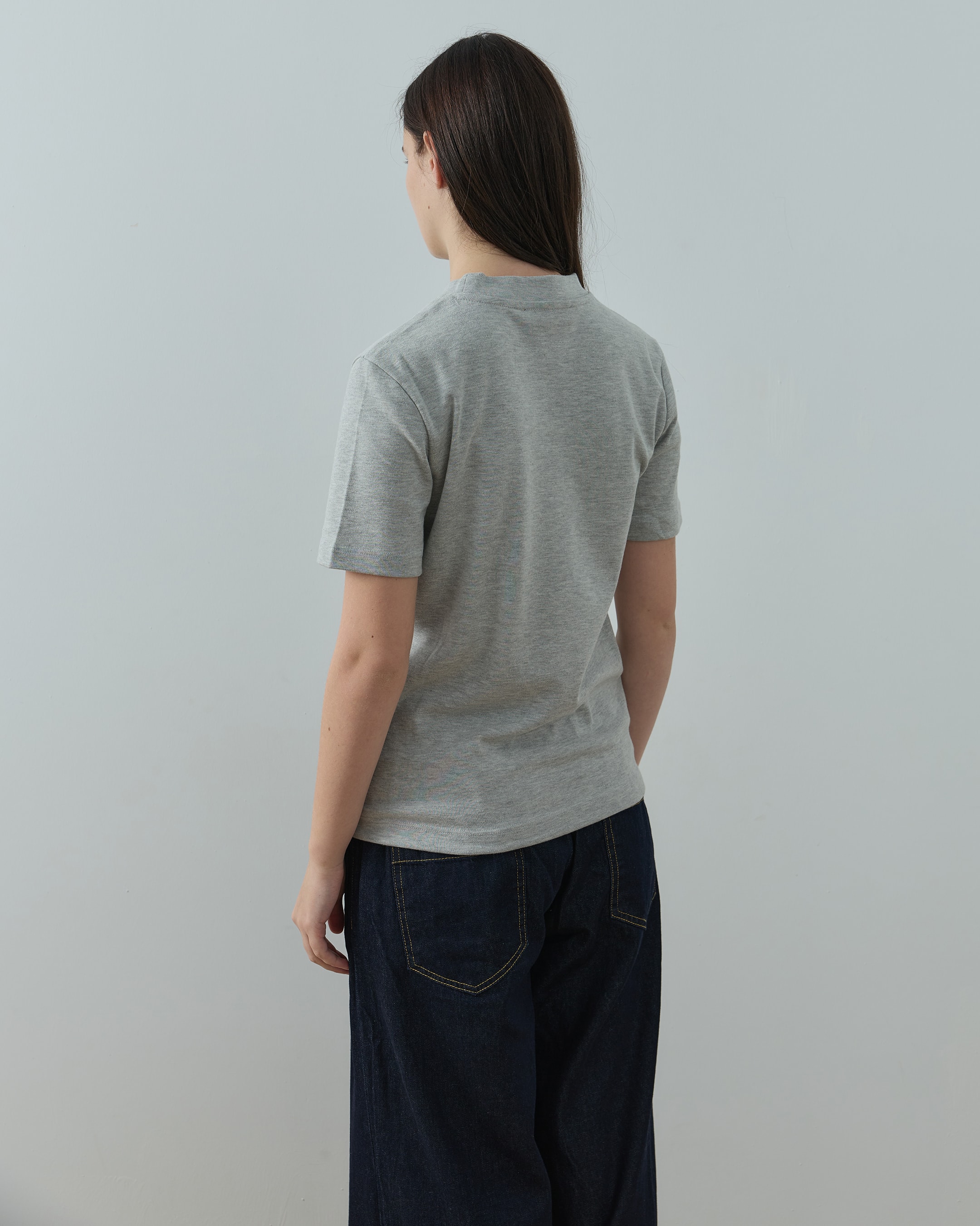 Mera Kısa Kol Tişört - Gri