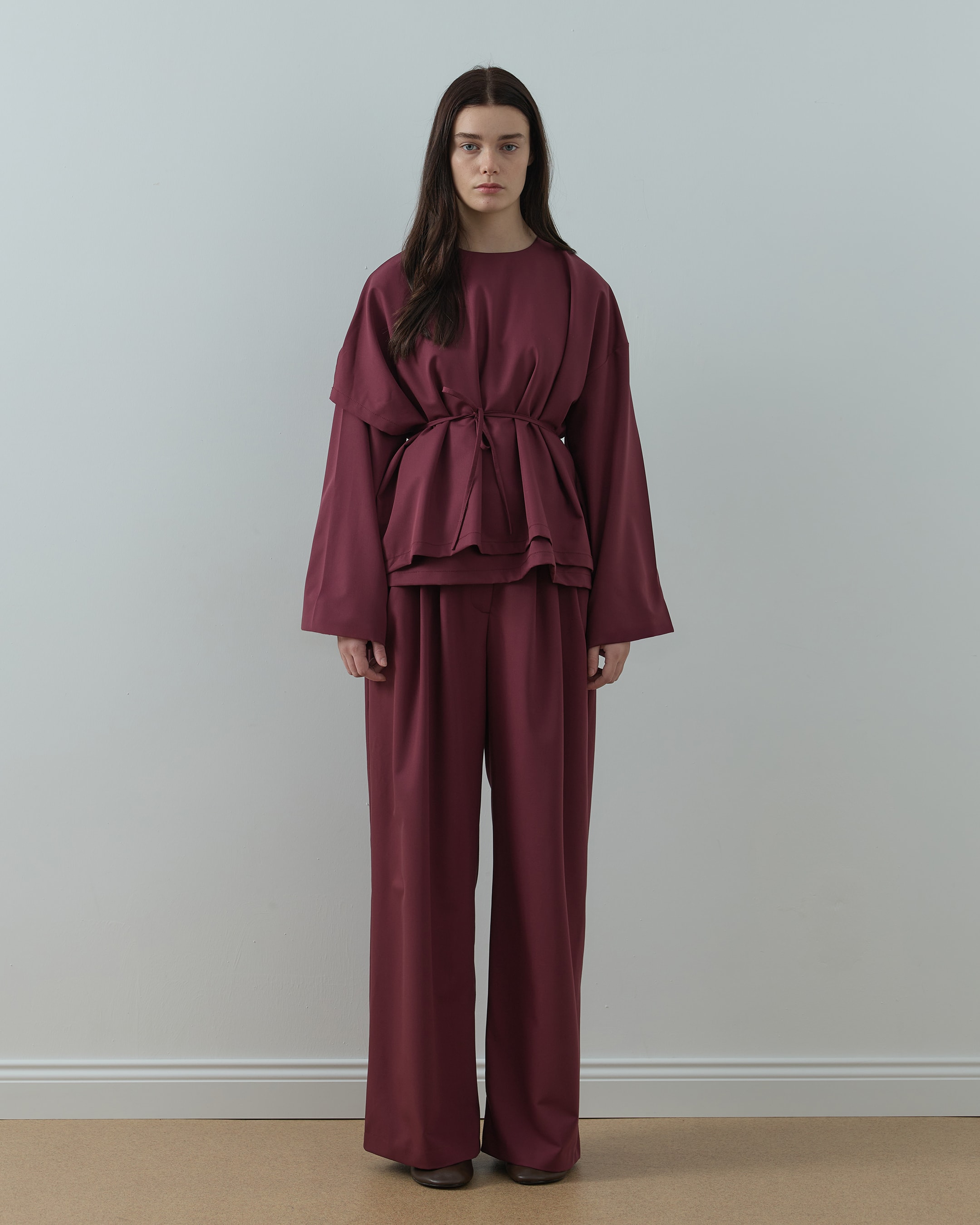 Noya Bluz - Soft Bordo