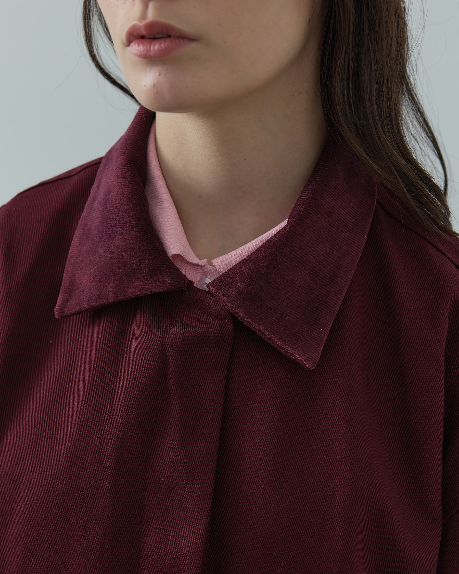 Over Trençkot - Bordo