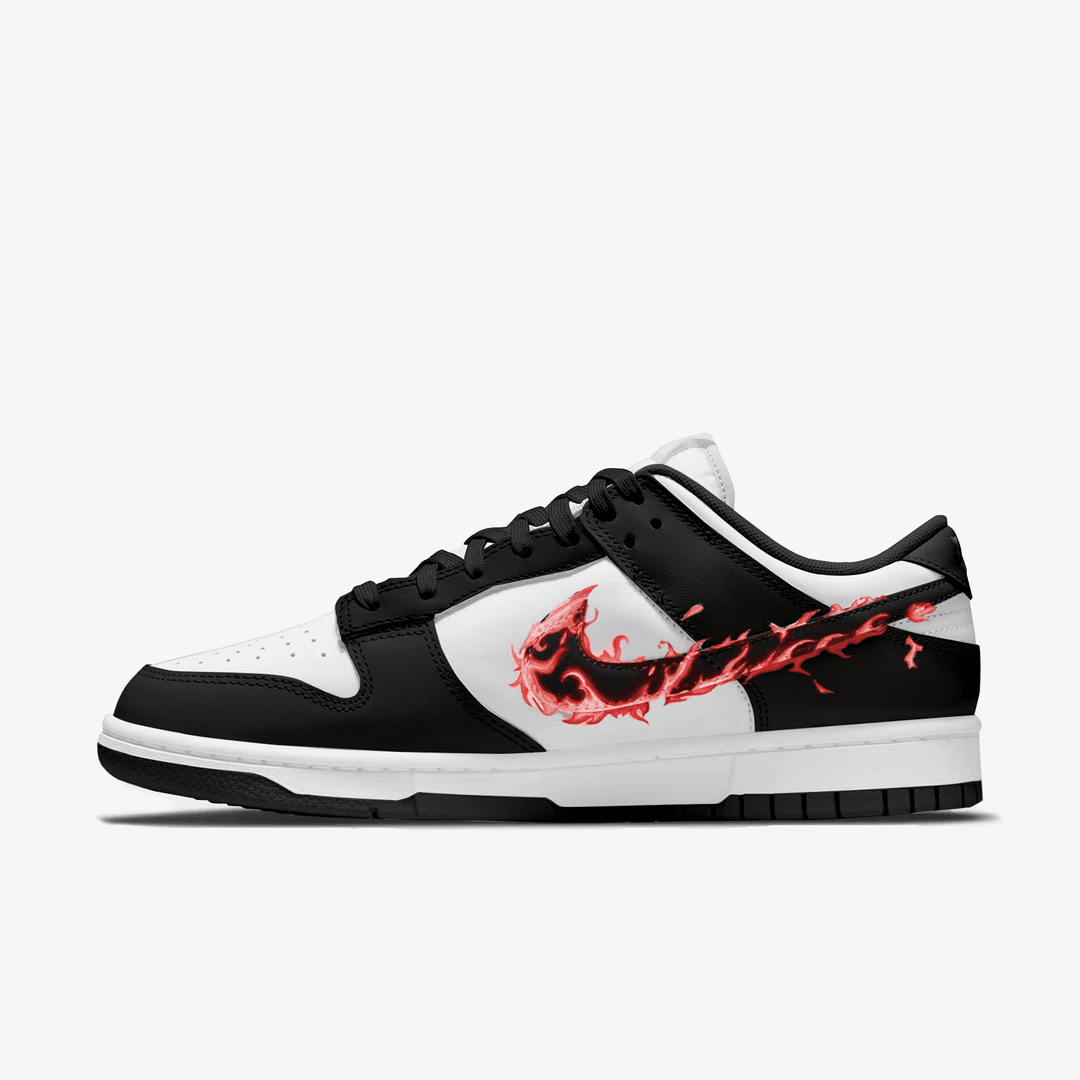 vengeance flame soul dunk flame red