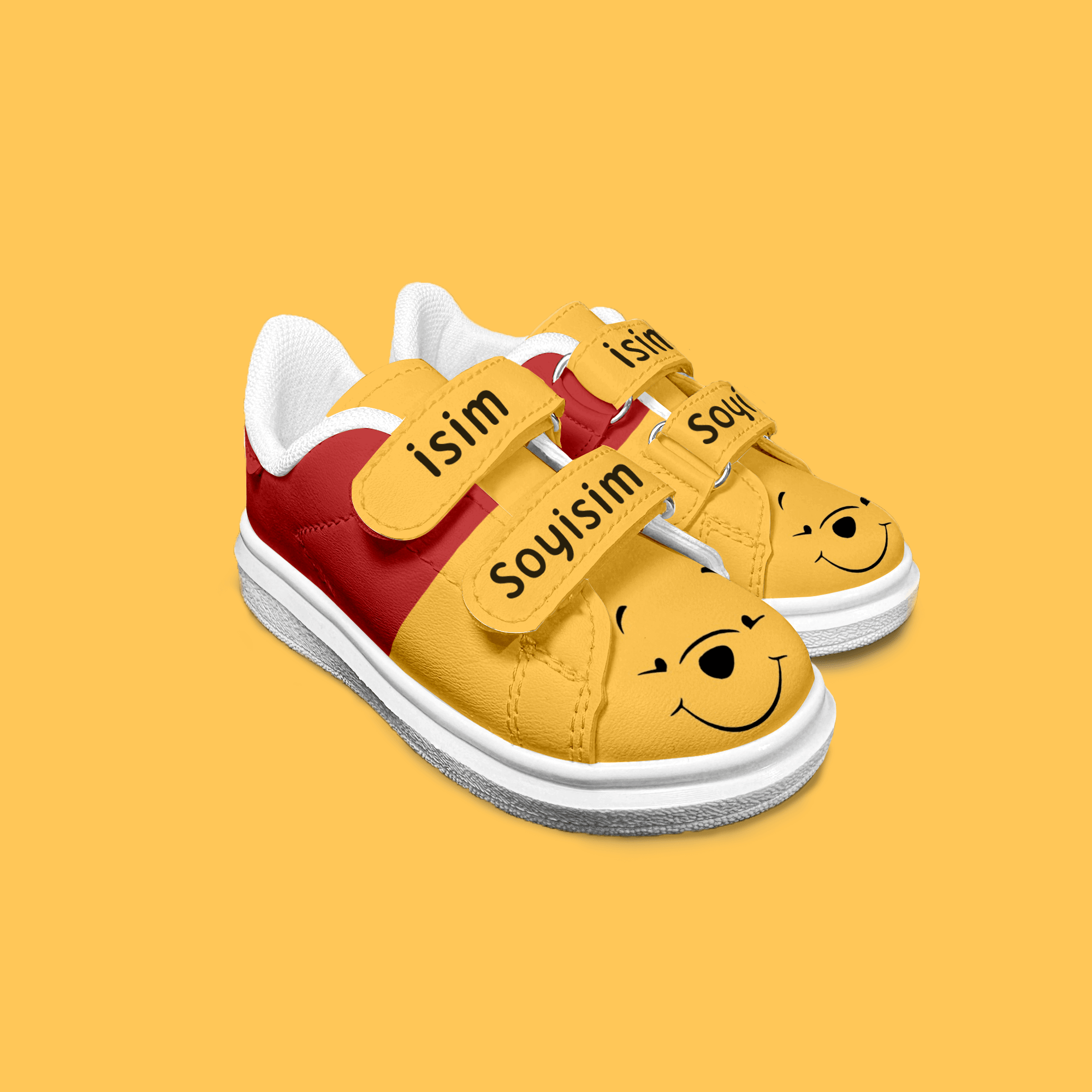 Winnie the Pooh Tasarımlı Bebek Ayakkabısı