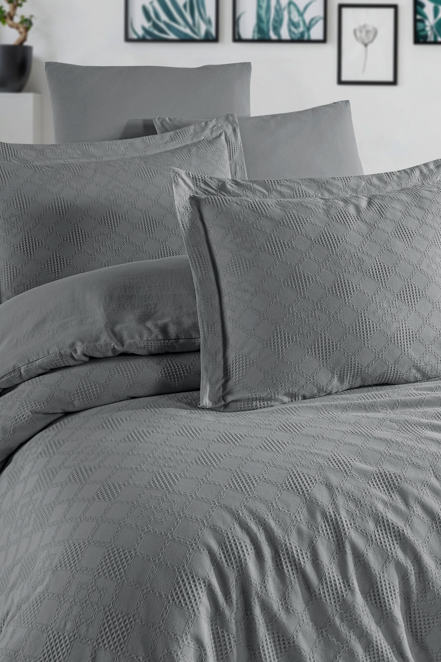 Çift Kişilik Premium Jakarlı Çeyizlik Nevresim Takımı