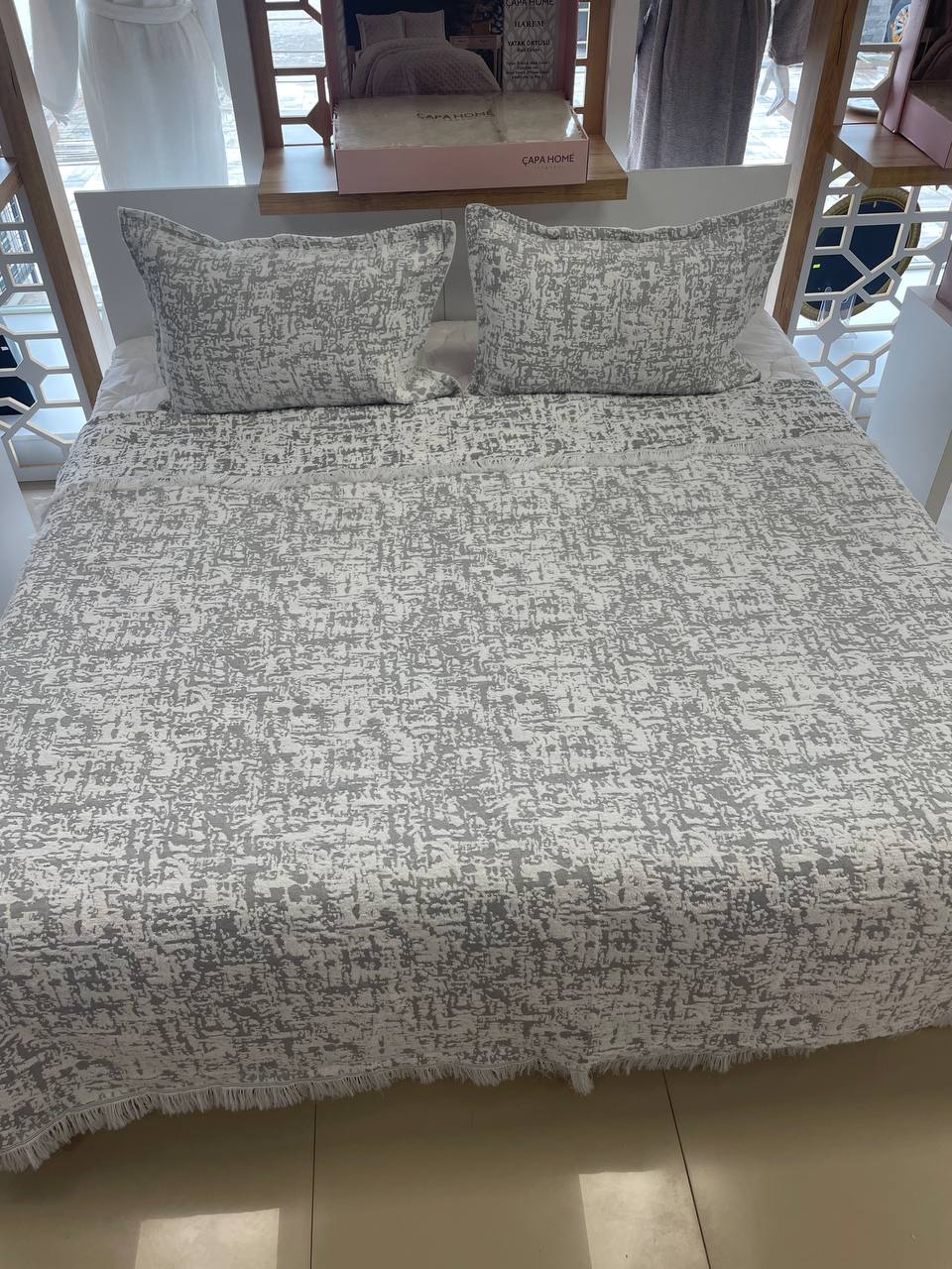 Soft Çift Kişilik Battaniye & Yatak Örtüsü Takımı