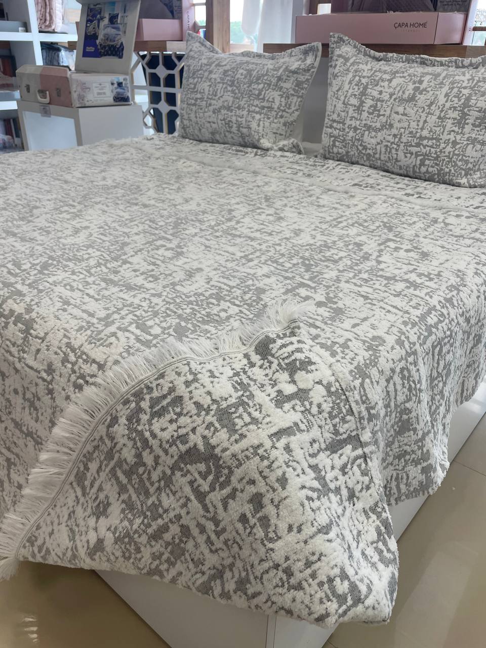 Soft Çift Kişilik Battaniye & Yatak Örtüsü Takımı