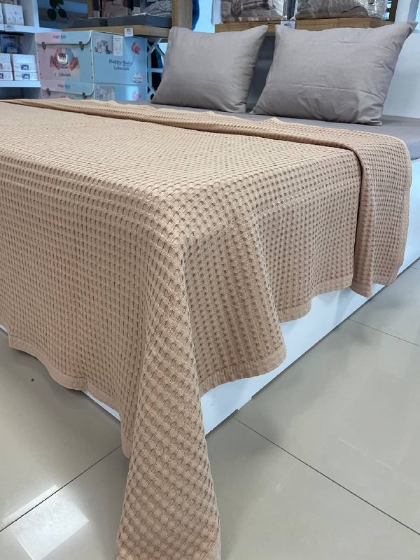 Çift Kişilik Battal Boy Havuzlu % 100 Pamuklu Pike Takımı