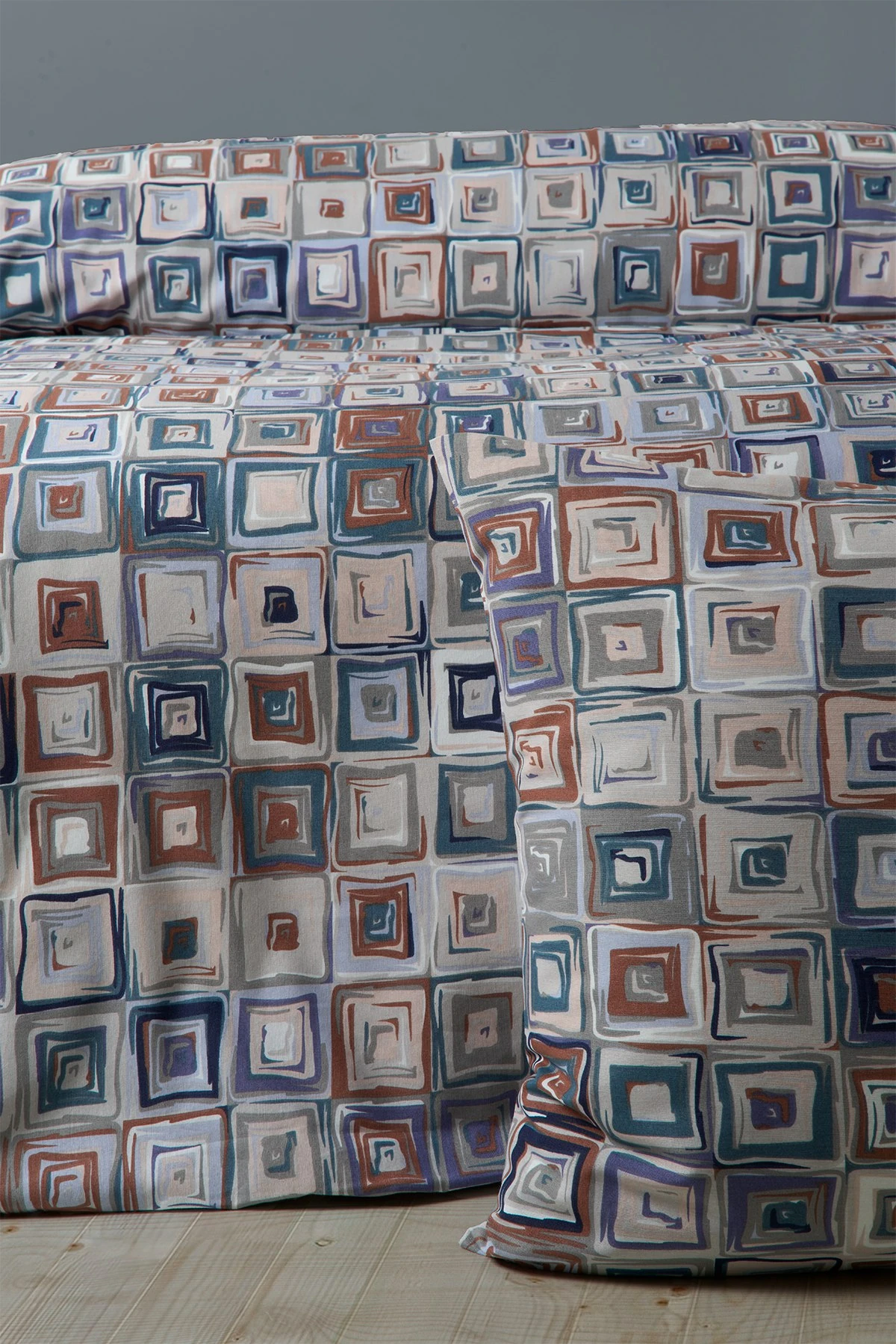 Ranforce Pamuklu Tek Kişilik Nevresim Seti -Çarşafsız