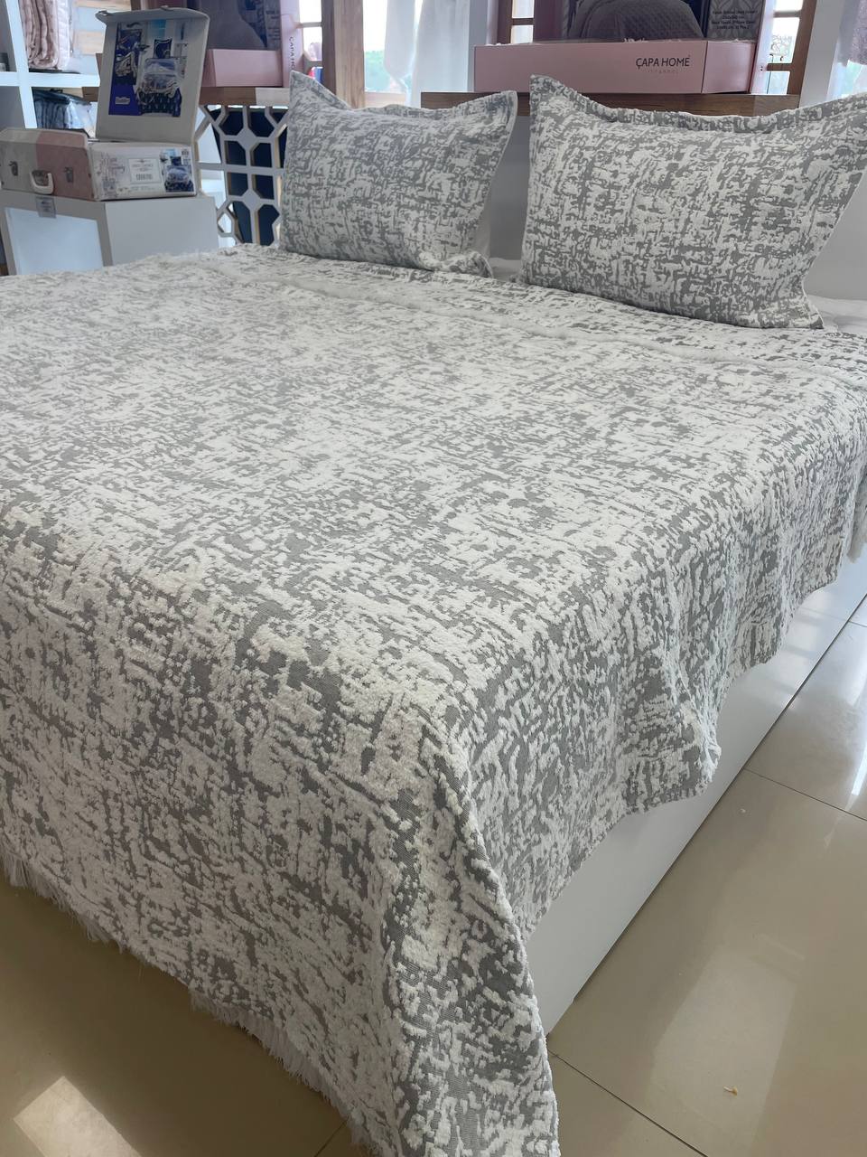 Soft Çift Kişilik Battaniye & Yatak Örtüsü Takımı