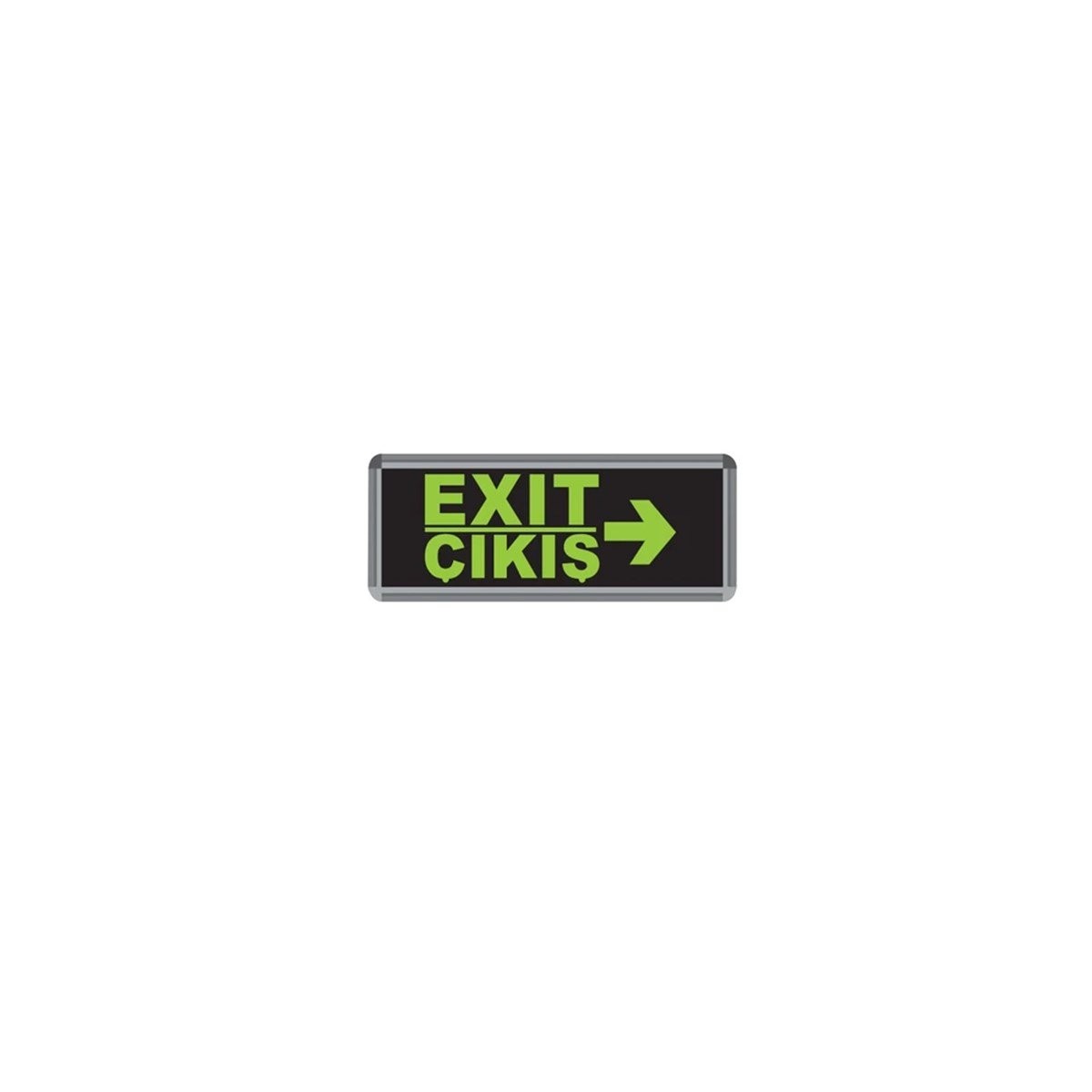 Exit Acil Çıkış Armatürü 3W Fl-9001