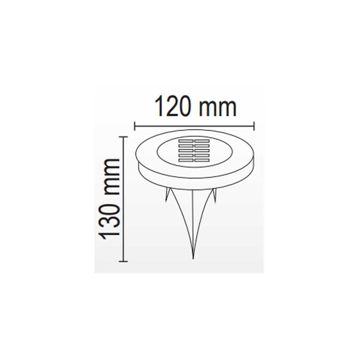 Forlife Solar Çim Armatürü 5W Yeşil FL-3262