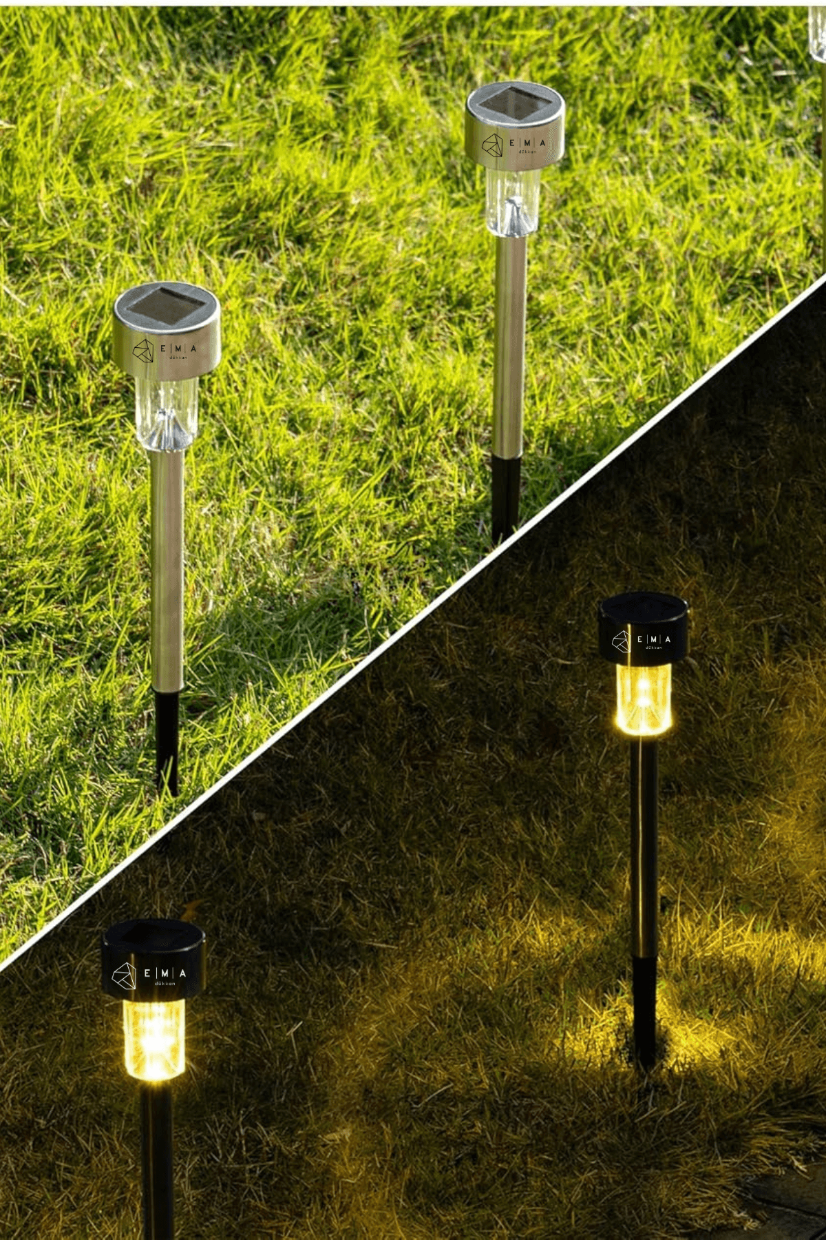 3W Solar Dekoratif Bahçe Armatürü