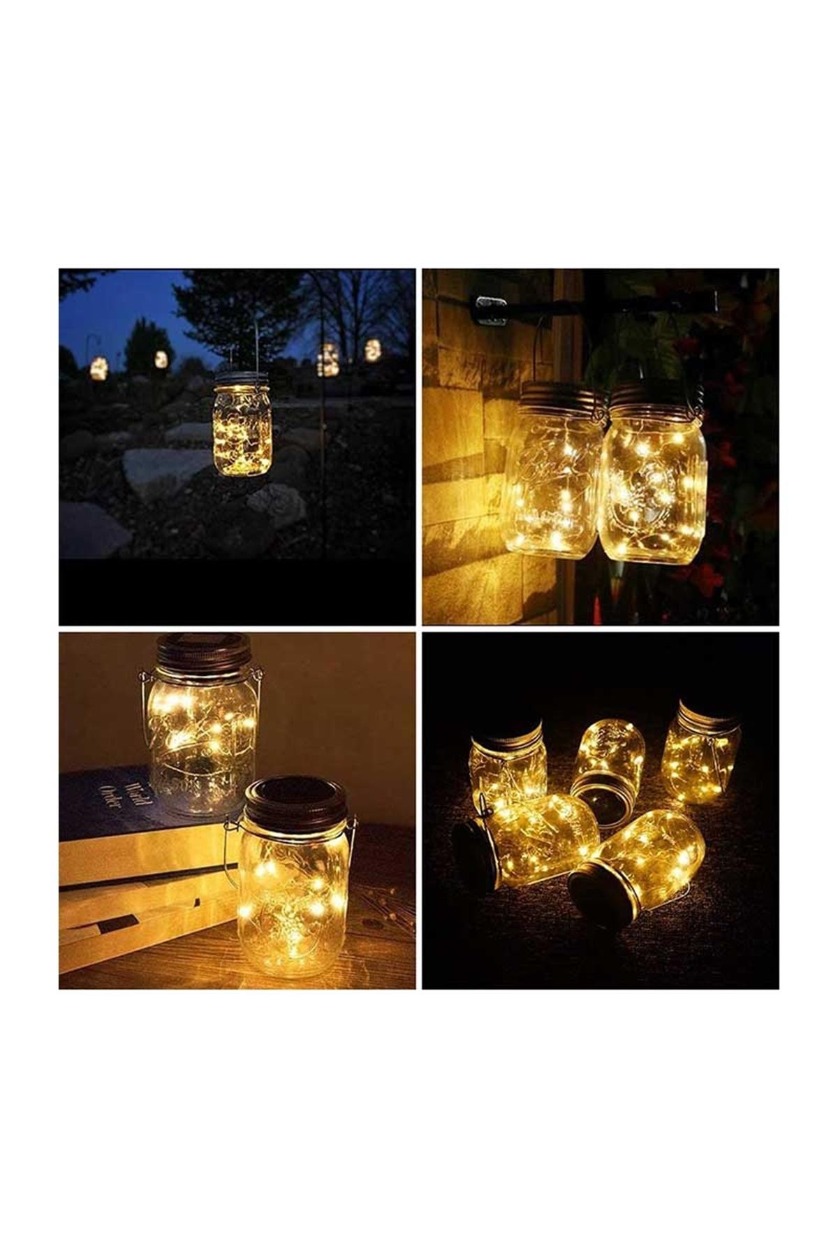 Forlife Peri Ledli Solar Dekoratif Kavanoz 3W Rgb FL-3236