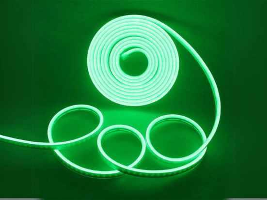 12 Volt Yeşil Neon Şerit Led