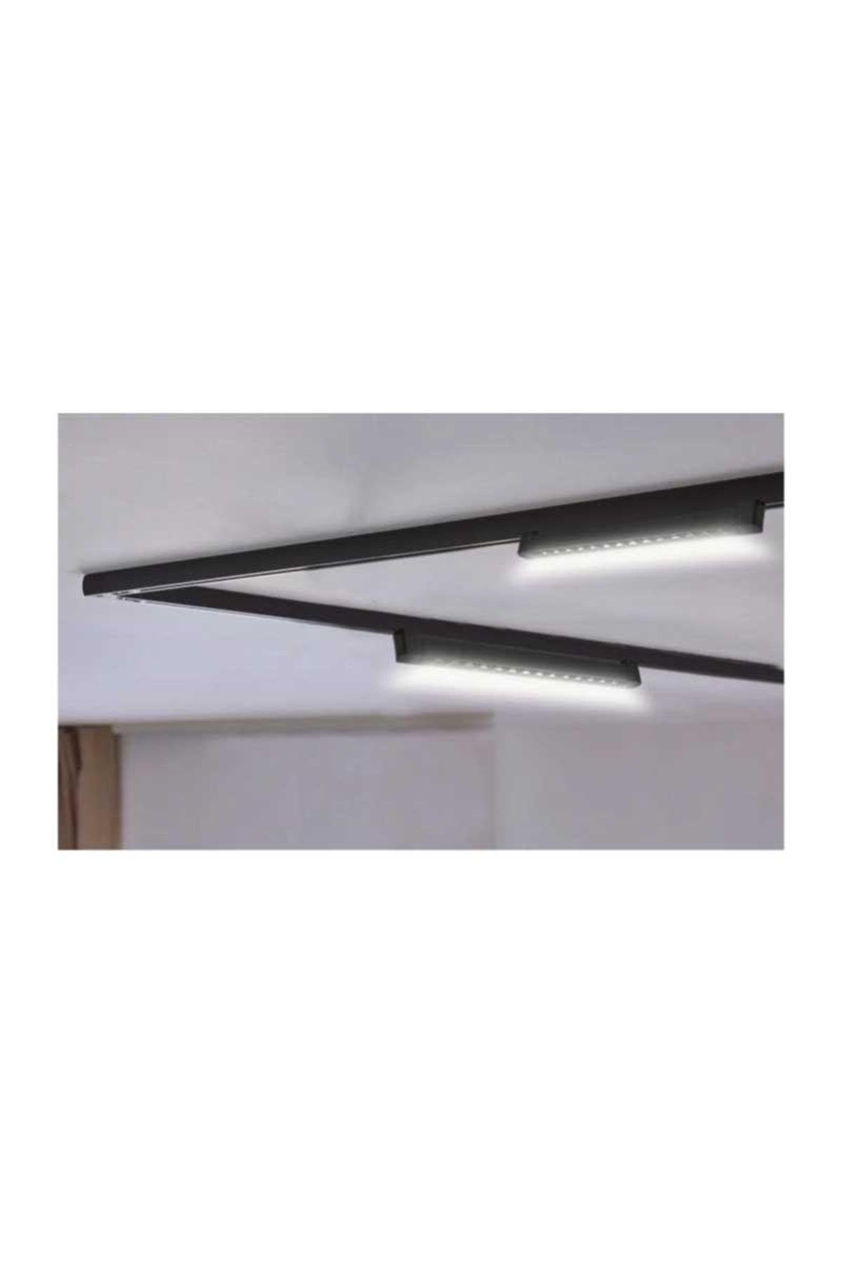 Forlife Siyah Kasa Siyah Lensli Ray Armatürü 30W 3200K Gün Işığı Fl-5583 Sb
