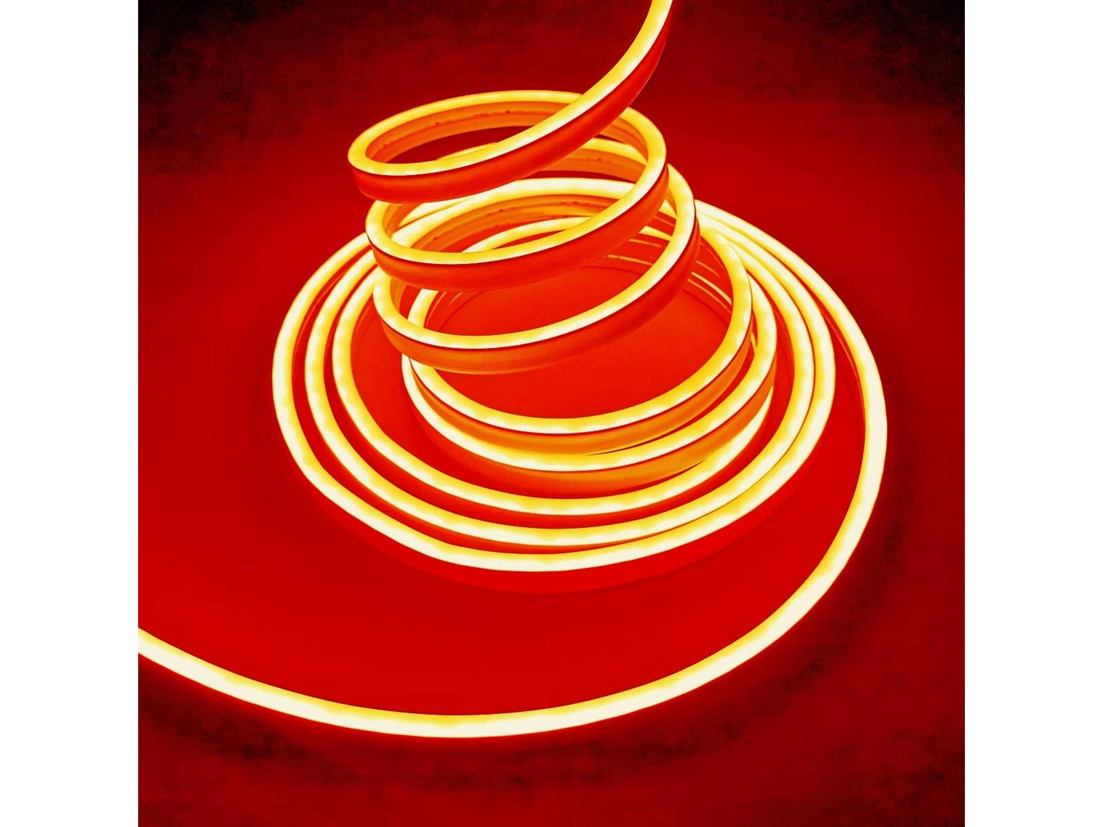 220 Volt Turuncu Neon Şerit Led