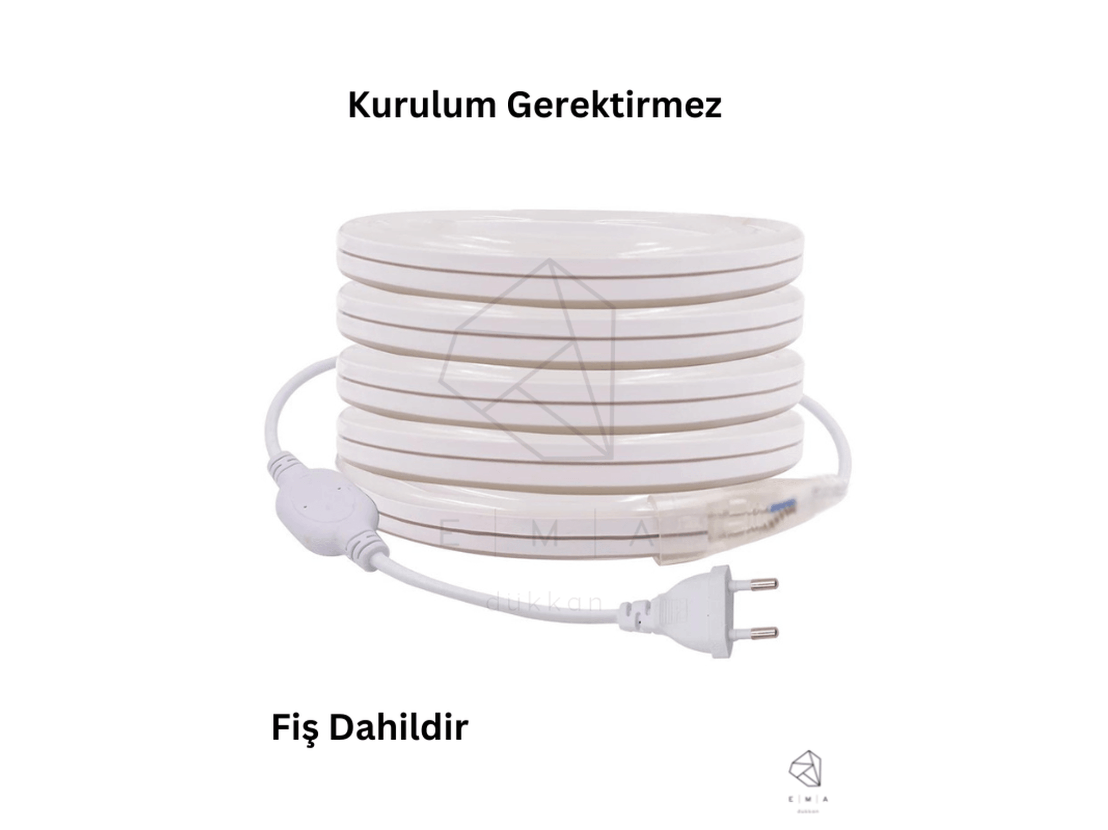 220 Volt Gün Işığı Neon Şerit Led