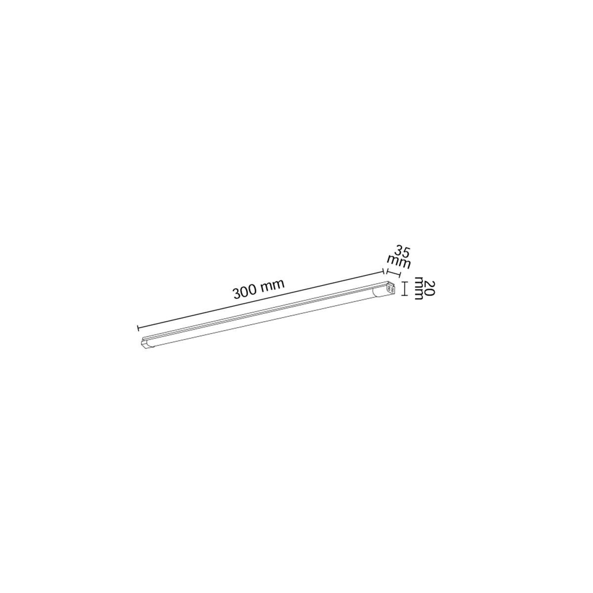 Forlife Opak Difüzörlü Pro Magnet Armatür 10W 3200k Gün Işığı FL-5401