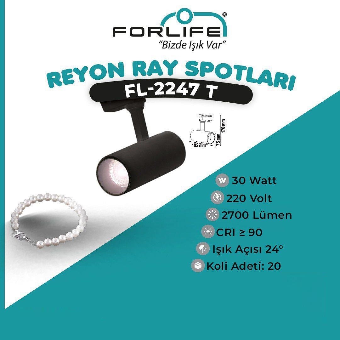 Forlife Ray Spot Armatür Takı Reyonu FL-2247 T