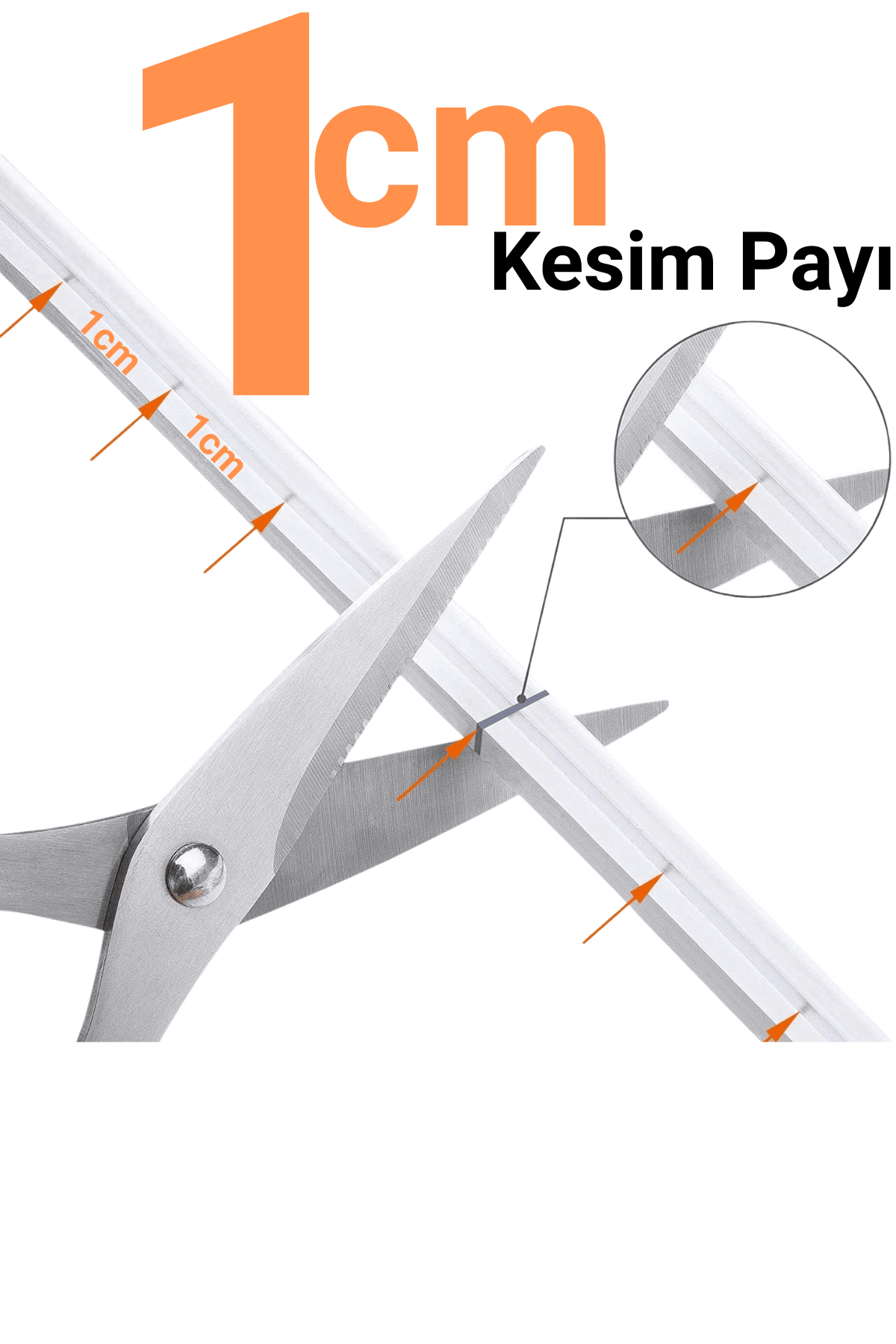12 Volt Naturel Beyaz Neon Şerit Led (1 cm)