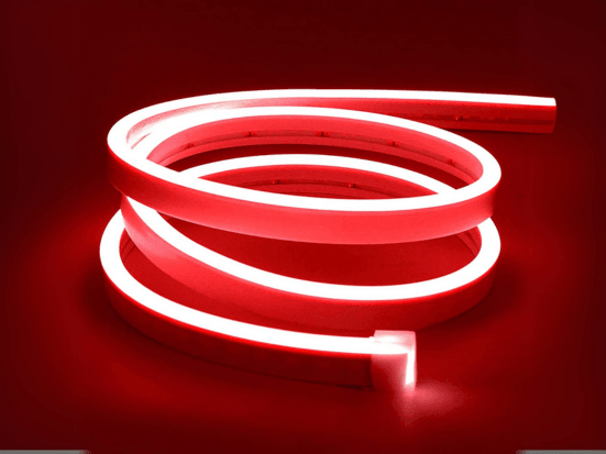 12 Volt Kırmızı Neon Şerit Led