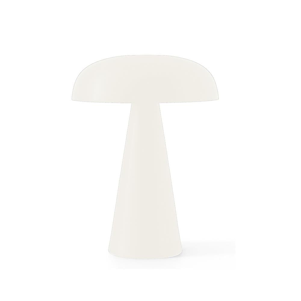 Forlife Porcini Dekoratif Şarjlı Masa Lambası Krem Fl-8086