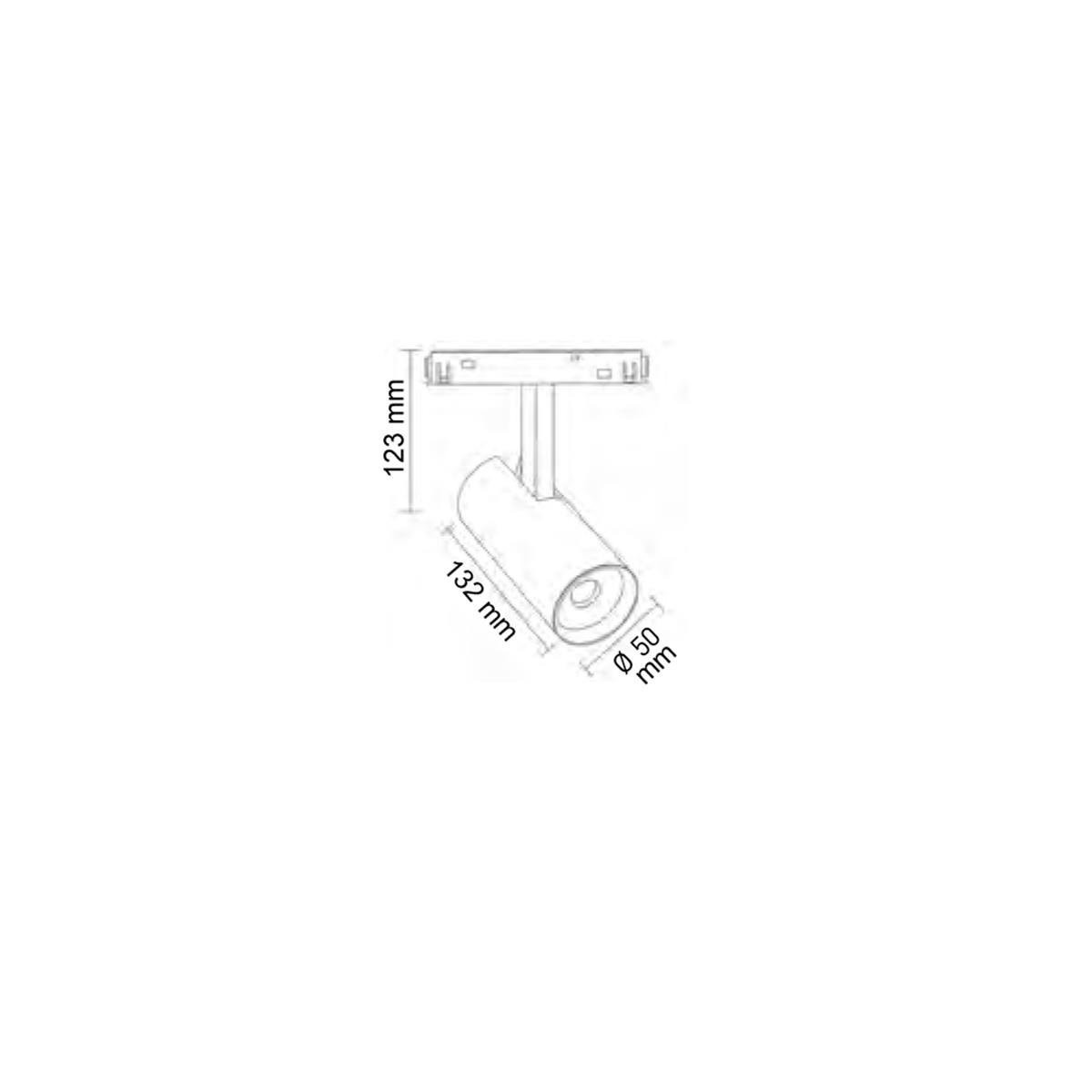 Forlife Magnet Ray Spot Armatür 10W 4000k Ilık Beyaz FL-6671