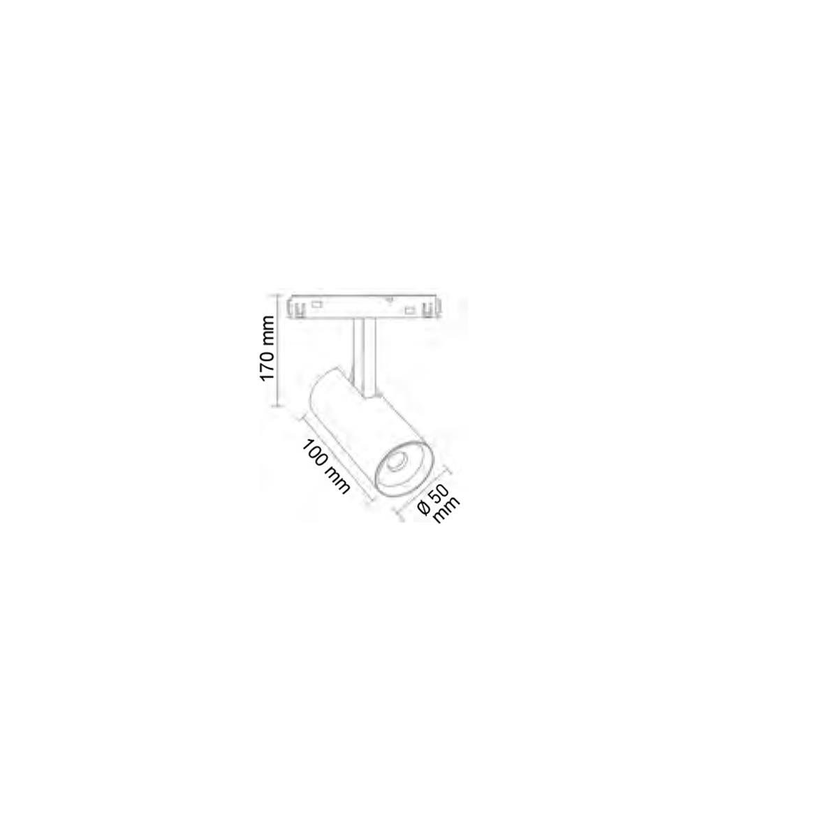 Forlife Pro Magnet Ray Spot 12W 4000k Ilık Beyaz FL-5420