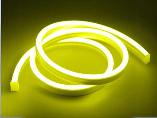 12 Volt Limon Sarısı Neon Şerit Led